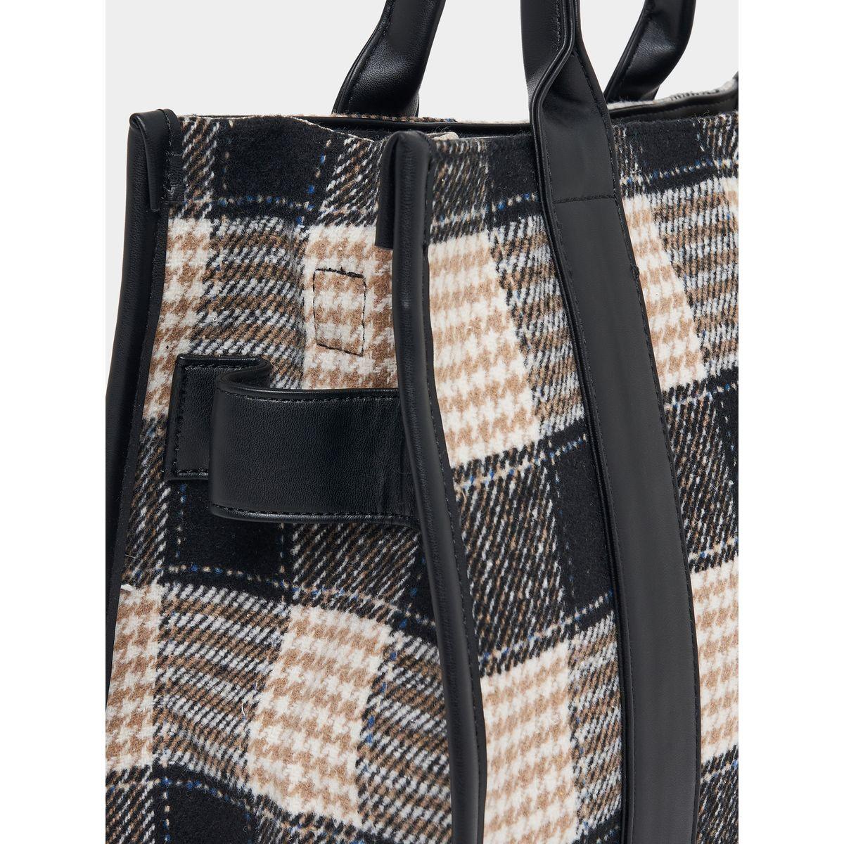 Styli Checked Design Handbag-women-bagsandwallets-handbags-image-7
