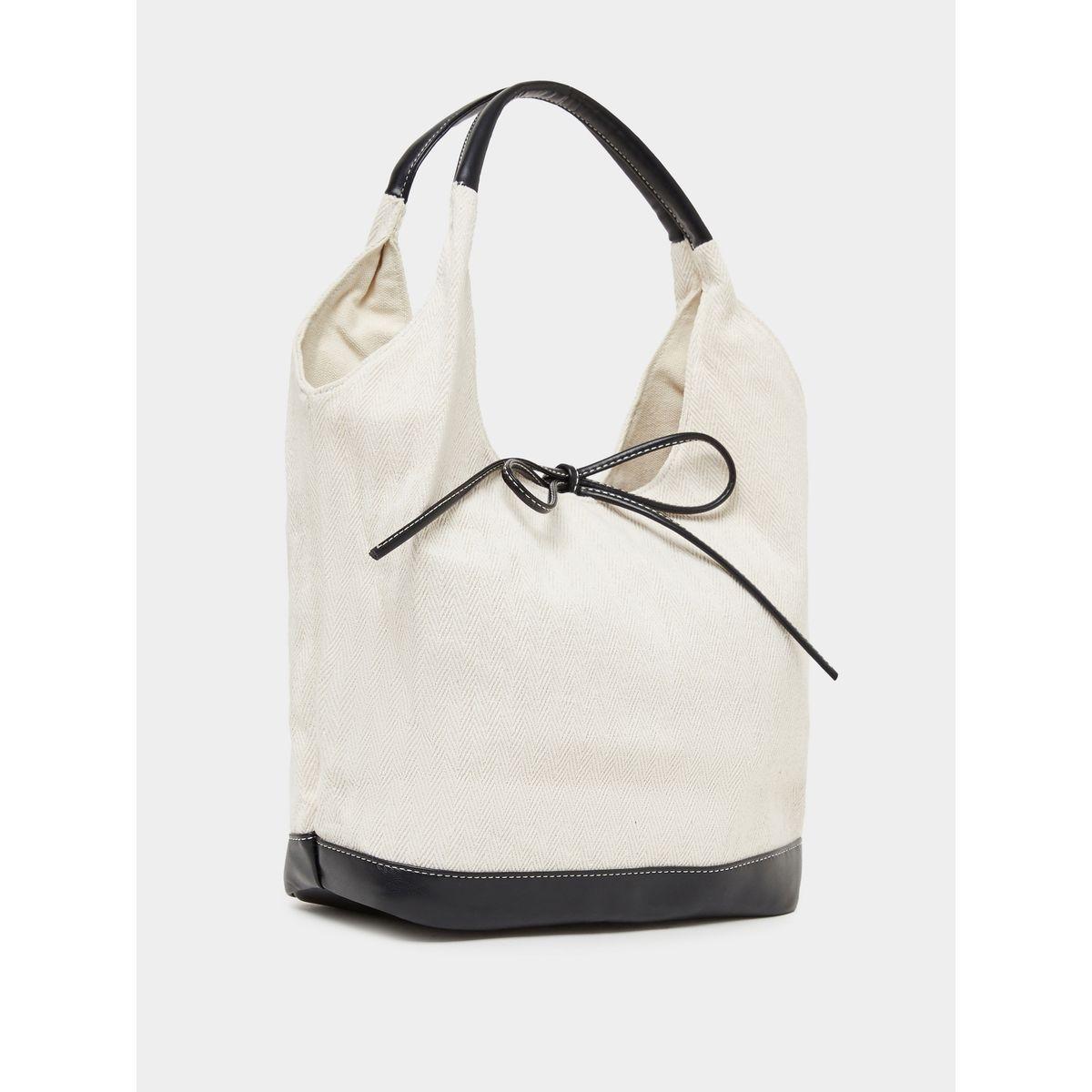 شنطة كتف بربطة ريبون مع حمالتا يد علوية-women-bagsandwallets-handbags-image-1