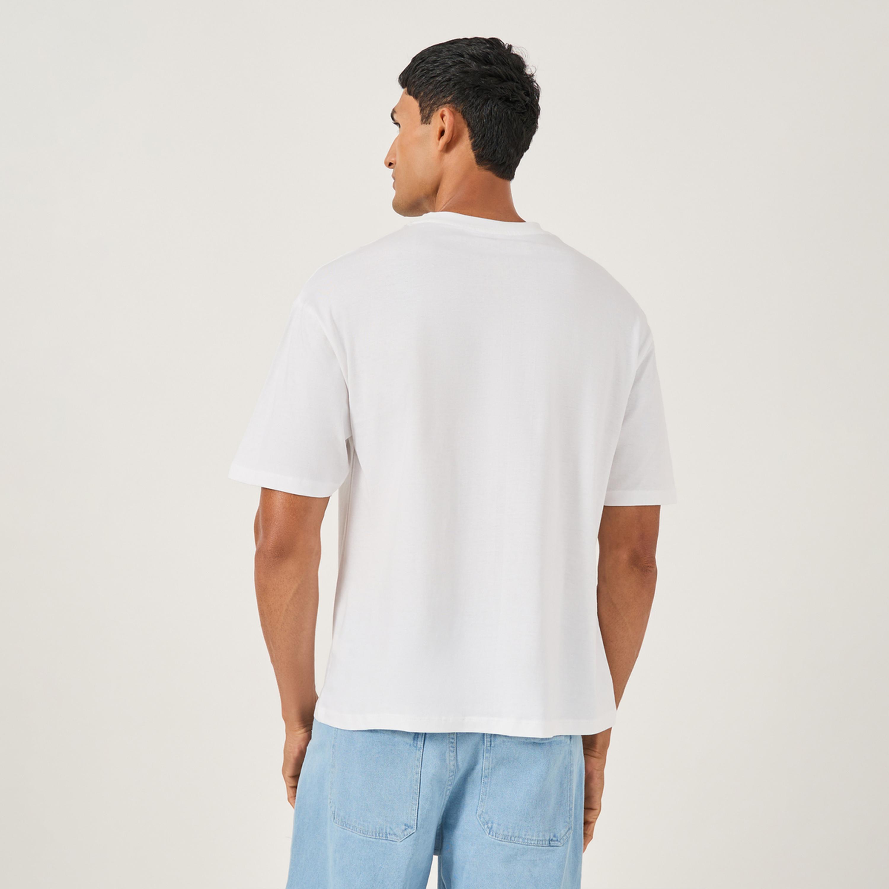 Styli Embroidered Oversized Round Neck T-Shirt-men-clothing-tshirtsandpolos-tshirts-image-4