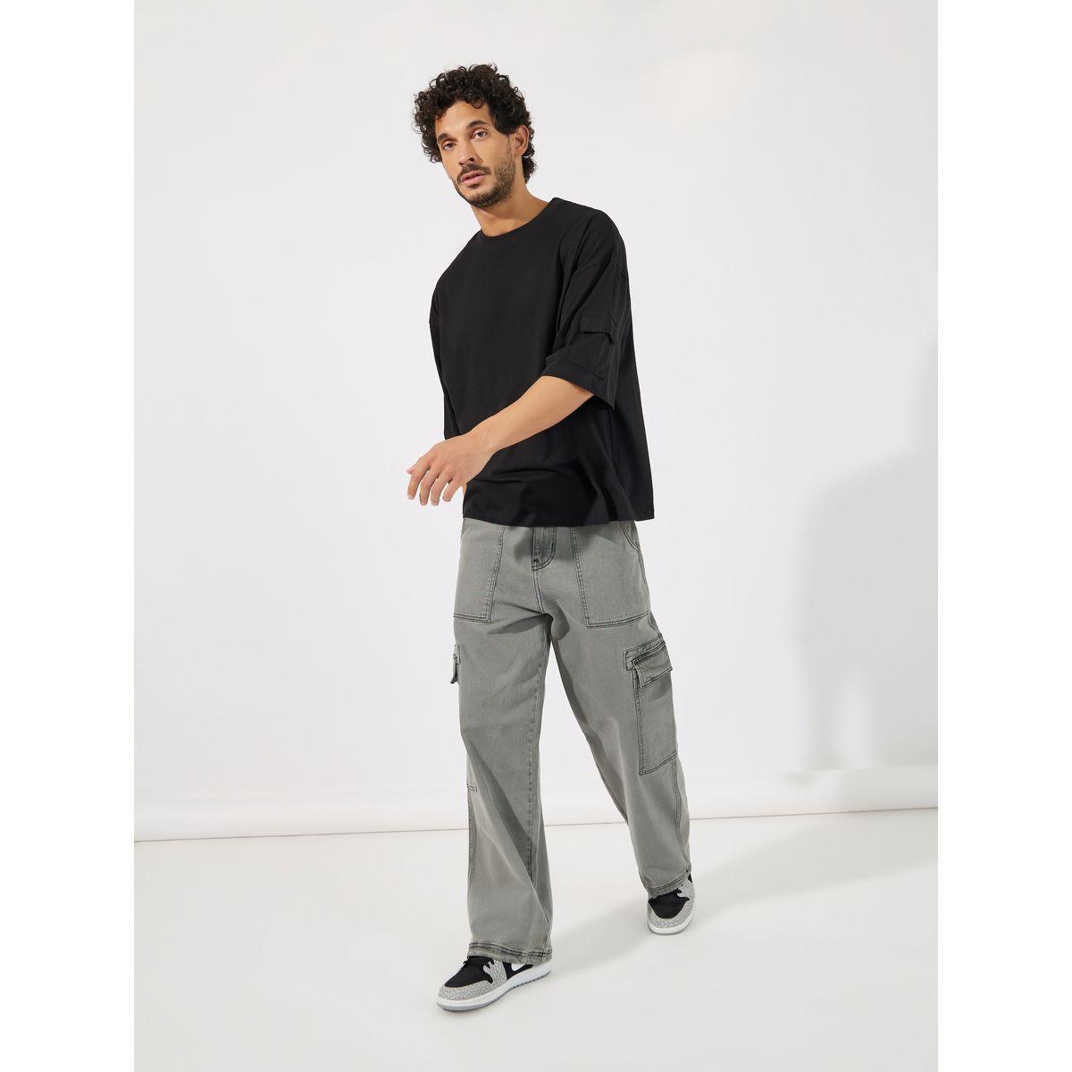 Styli Cargo Pocket Detail Boxy T-Shirt-men-clothing-tshirtsandpolos-tshirts-image-2