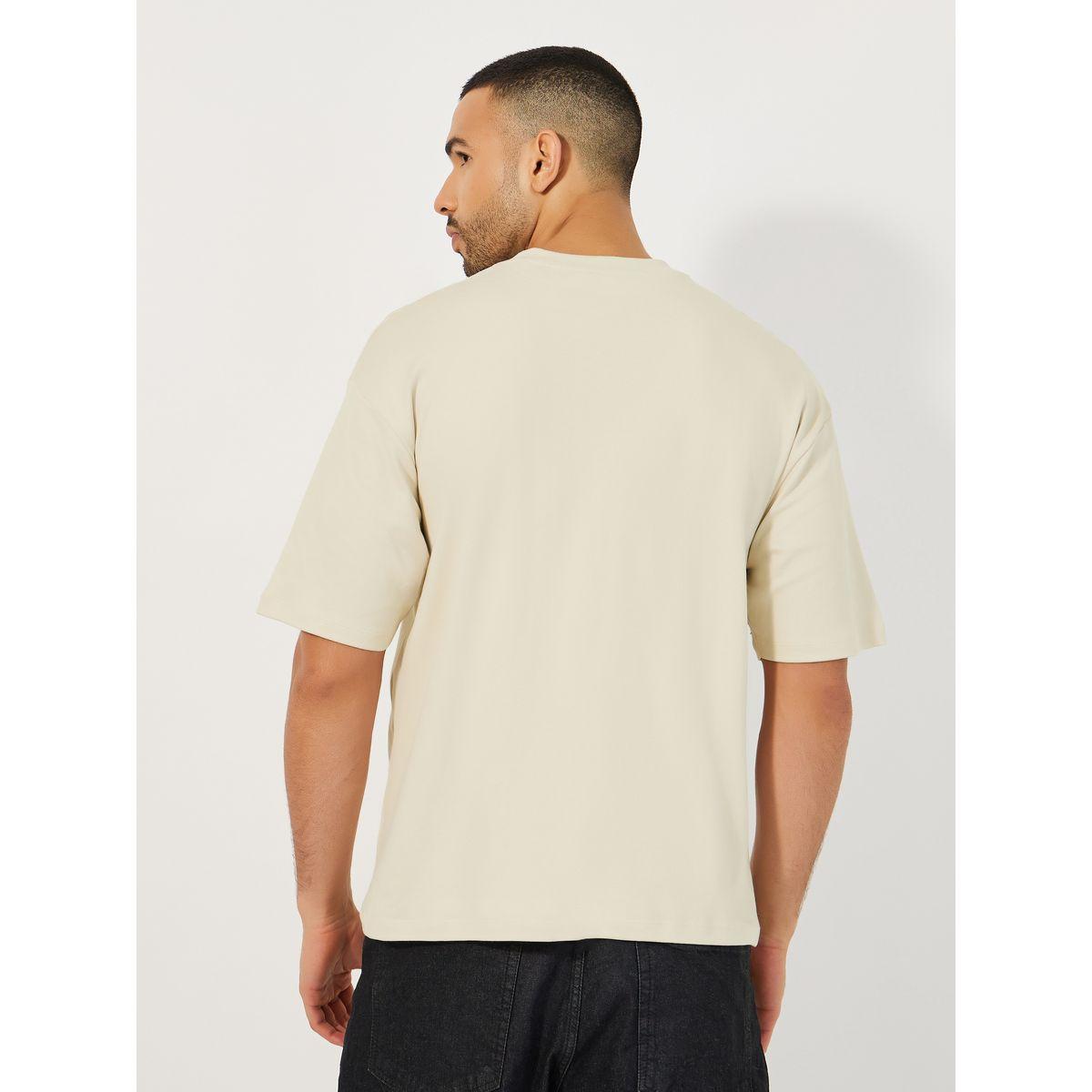 Styli Oversized Interlock Emboss Print T-Shirt-men-clothing-tshirtsandpolos-tshirts-image-4