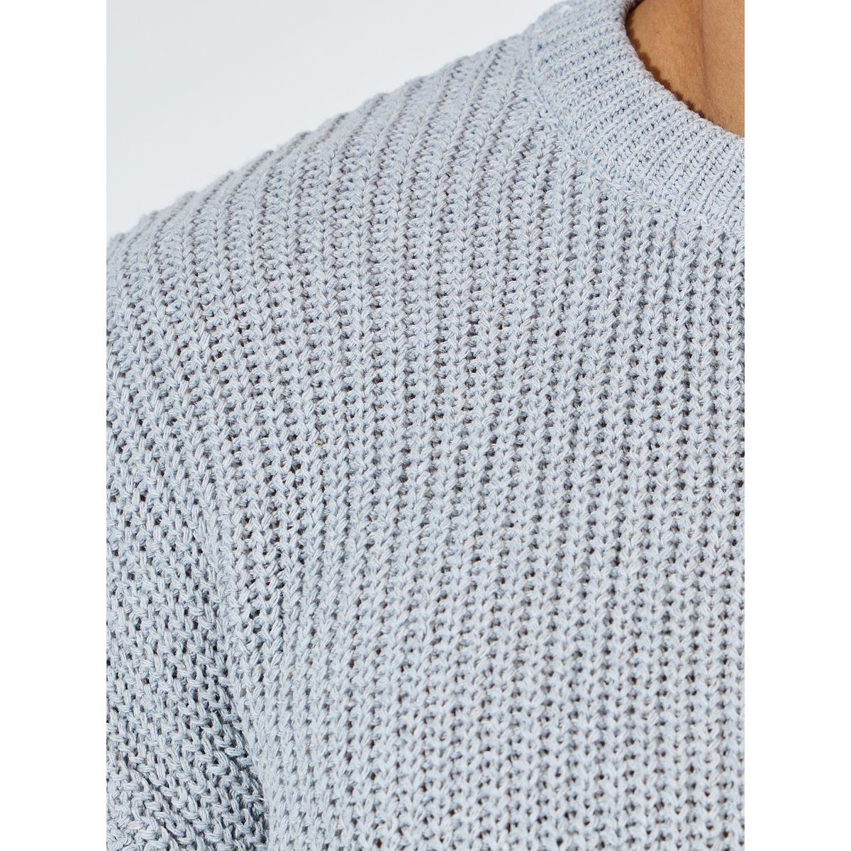Styli Textured Knit Oversized Sweater-men-clothing-sweatersandpullovers-image-3