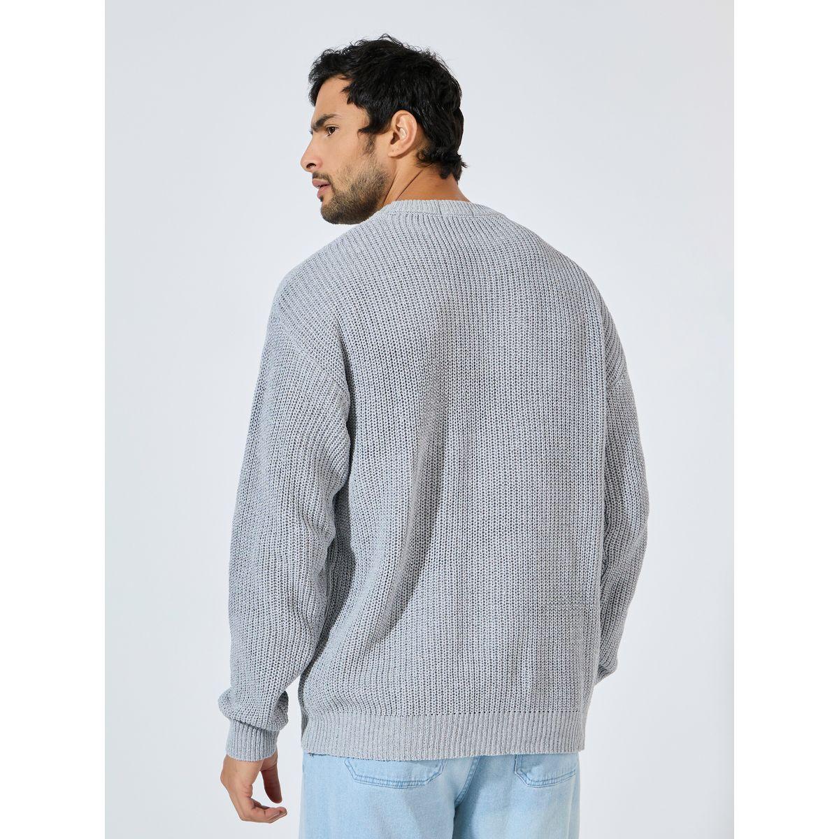 سويتر فضفاض بتفاصيل بارزة الملمس-men-clothing-sweatersandpullovers-image-4