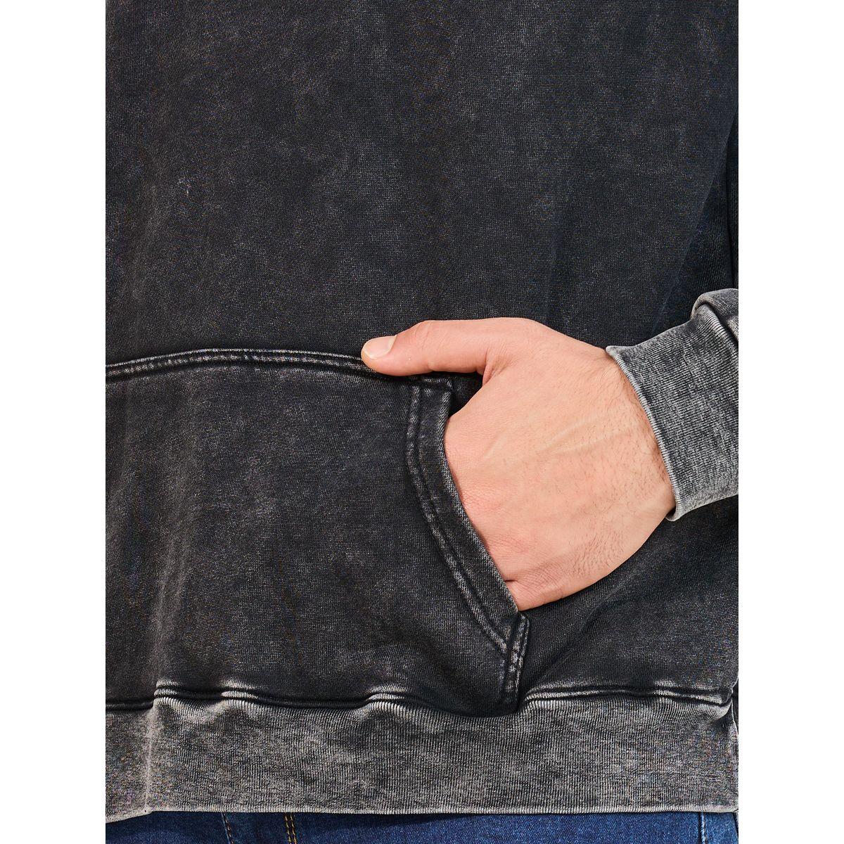 Styli Washed Oversized Hoodie with Kangaroo Pocket-men-winterwear-hoodiesandsweatshirts-image-3