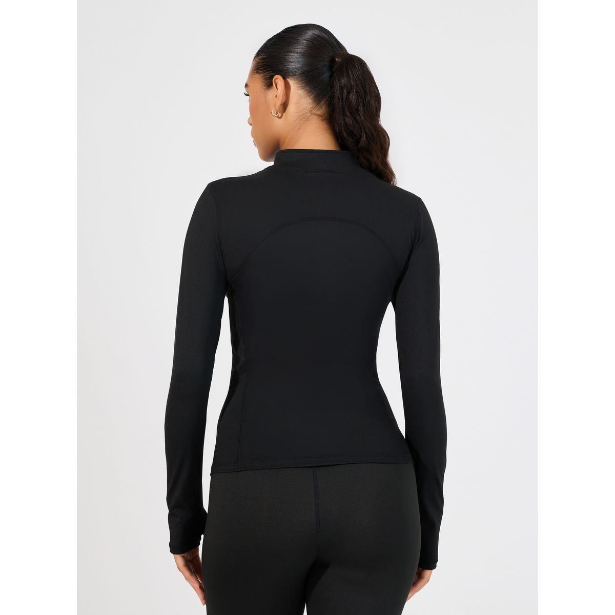 Styli Active Stitch & Thumbhole Detail Zip Up Jacket-women-clothing-sportswearandactivewear-coatsandjackets-jackets-image-5