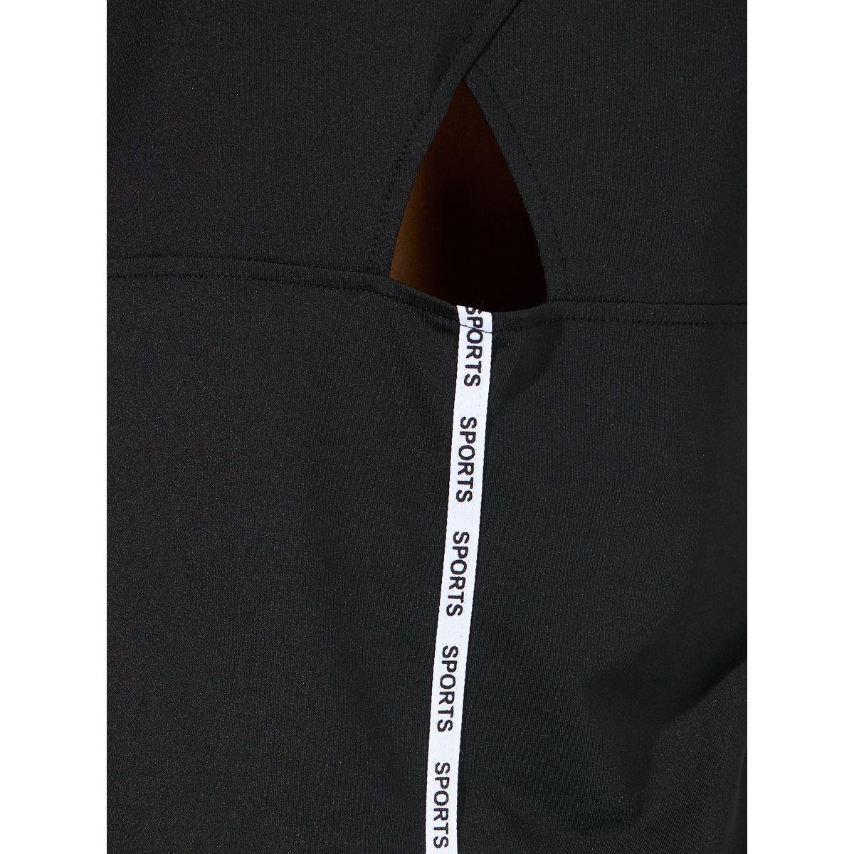 Styli Active Back Taping Cut-Out Detail Short Sleeve Top-women-clothing-sportswearandactivewear-tshirtsandvests-image-3