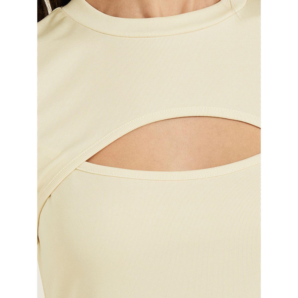 Styli Cut-Out Detail Fitted T-Shirt-women-clothing-tshirts-image-4