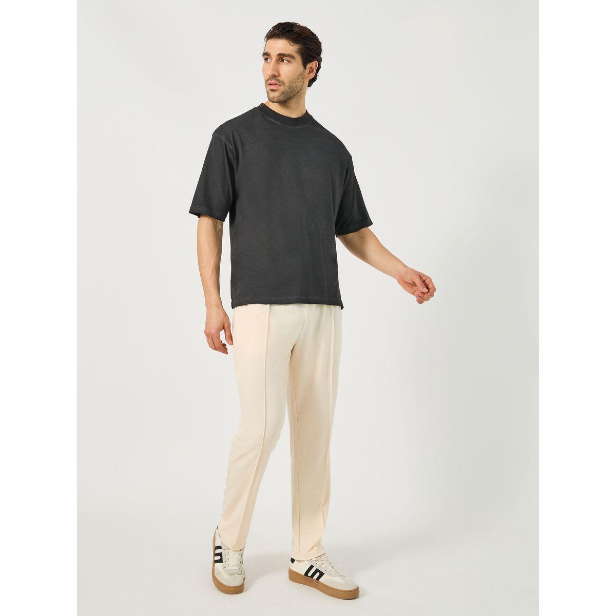 تيشيرت فضفاض بنسيج جيرسي وياقة دائرية-men-clothing-tshirtsandpolos-tshirts-image-2