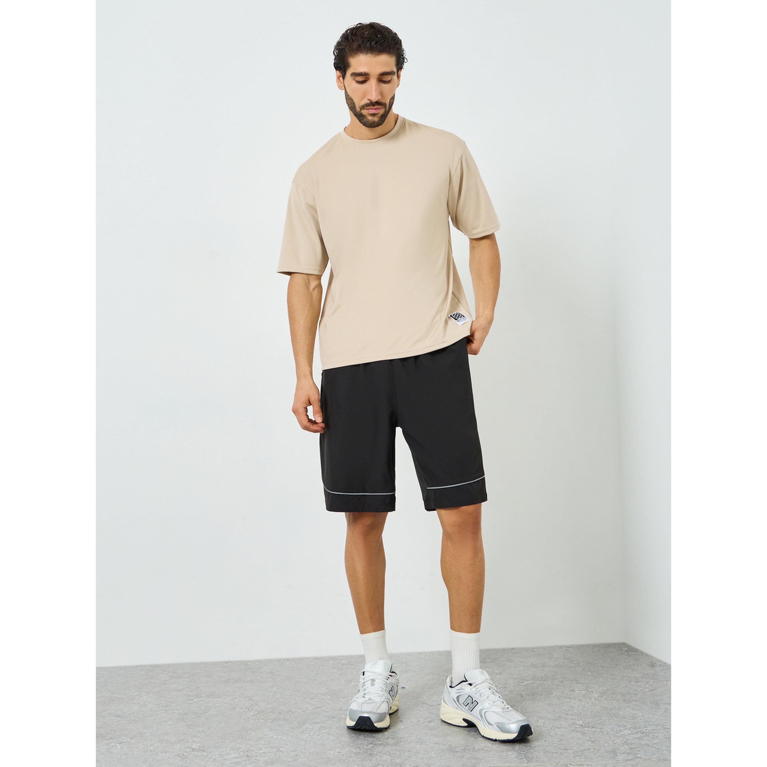 Styli Men Cream Oversized Short Sleeve T-Shirt-men-clothing-tshirtsandpolos-tshirts-image-2