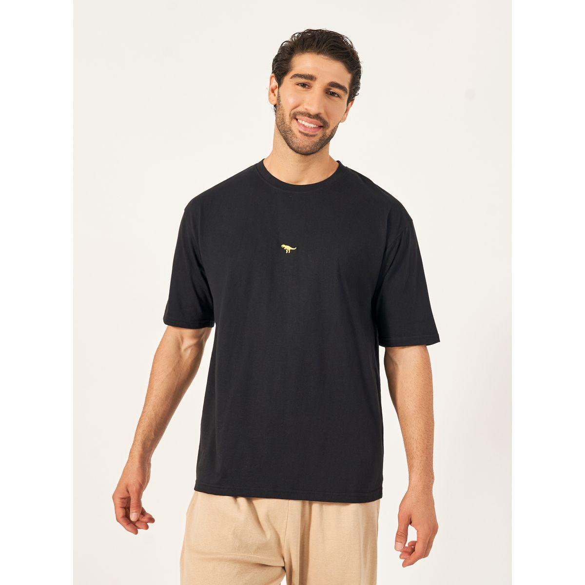 تيشيرت فضفاض بأكمام قصيرة-men-clothing-tshirtsandpolos-tshirts-image-1