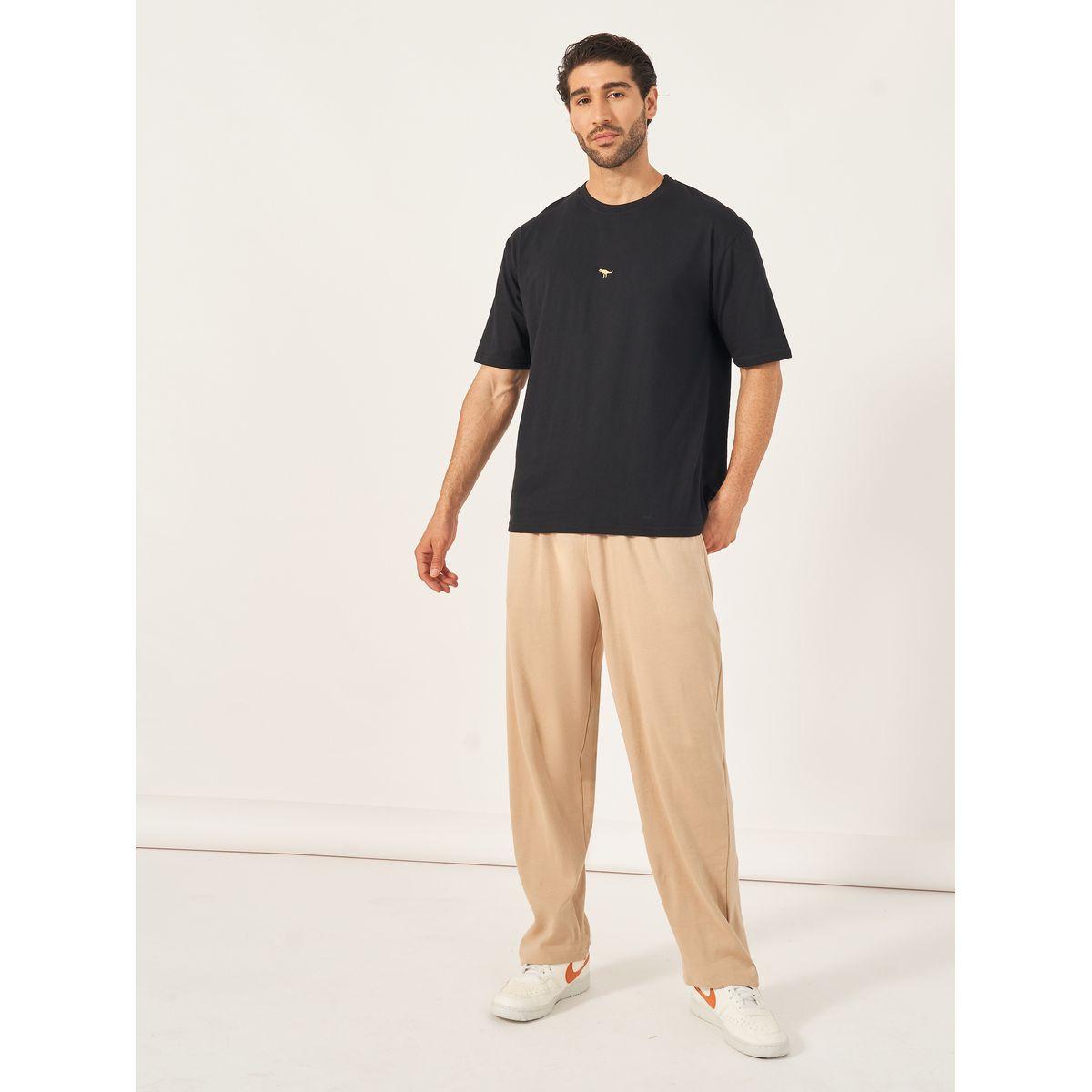 تيشيرت فضفاض بأكمام قصيرة-men-clothing-tshirtsandpolos-tshirts-image-2