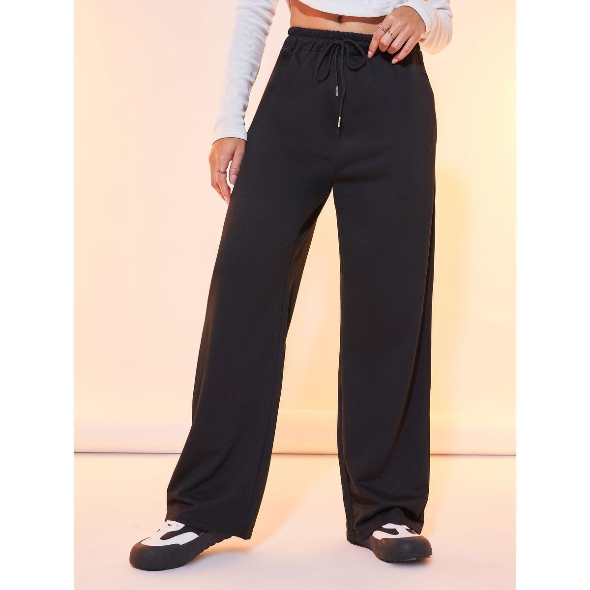 Styli Elastic Waistband Straight Leg Pants-women-clothing-bottoms-trousers-image-2
