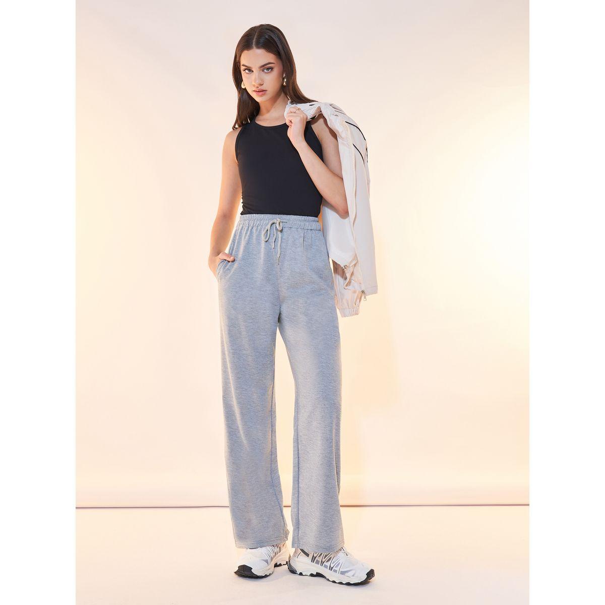 Styli Elastic Waistband Straight Leg Pants-women-clothing-bottoms-trousers-image-1