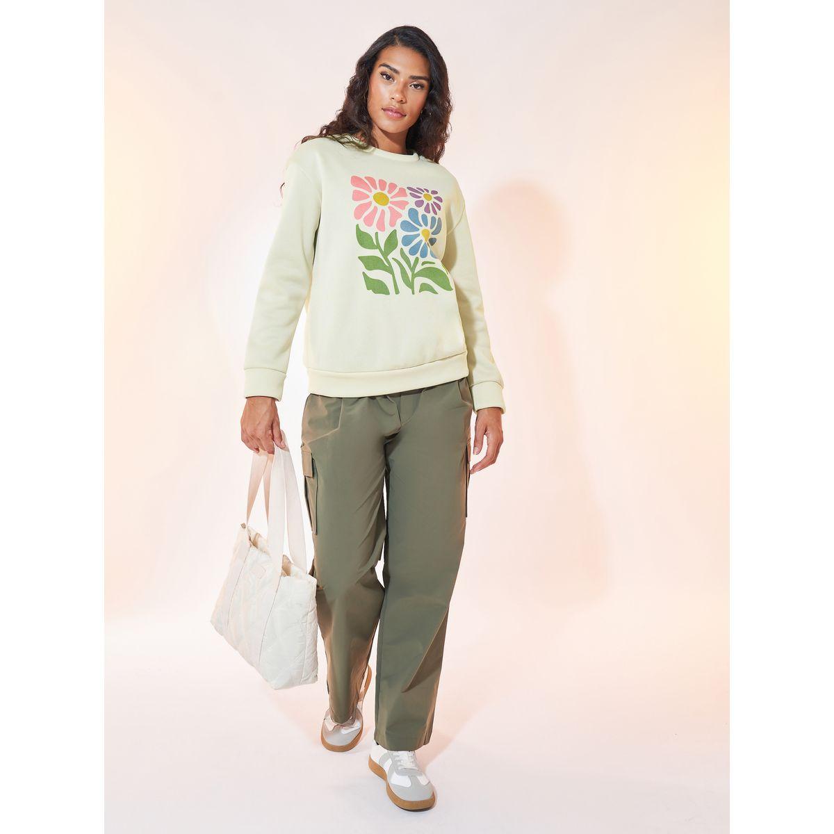 Styli Floral Print Long Sleeves Sweatshirt-women-winterwear-hoodiesandsweatshirts-sweatshirts-image-2