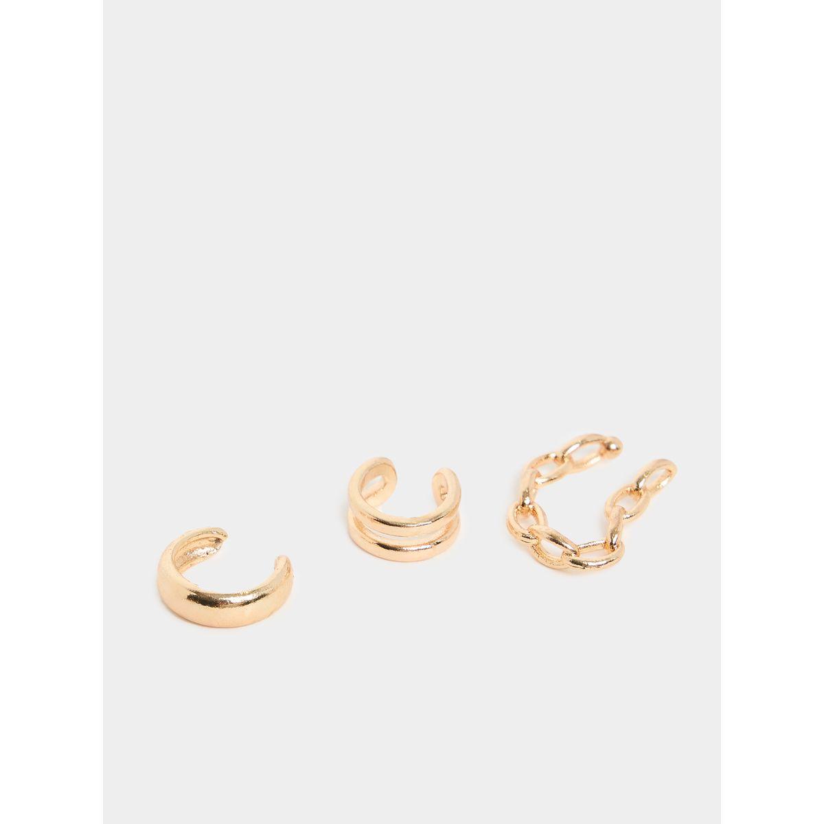 Styli Set of 3 - Assorted Ear Cuffs-women-watchesandjewellery-jewellery-earrings-image-1