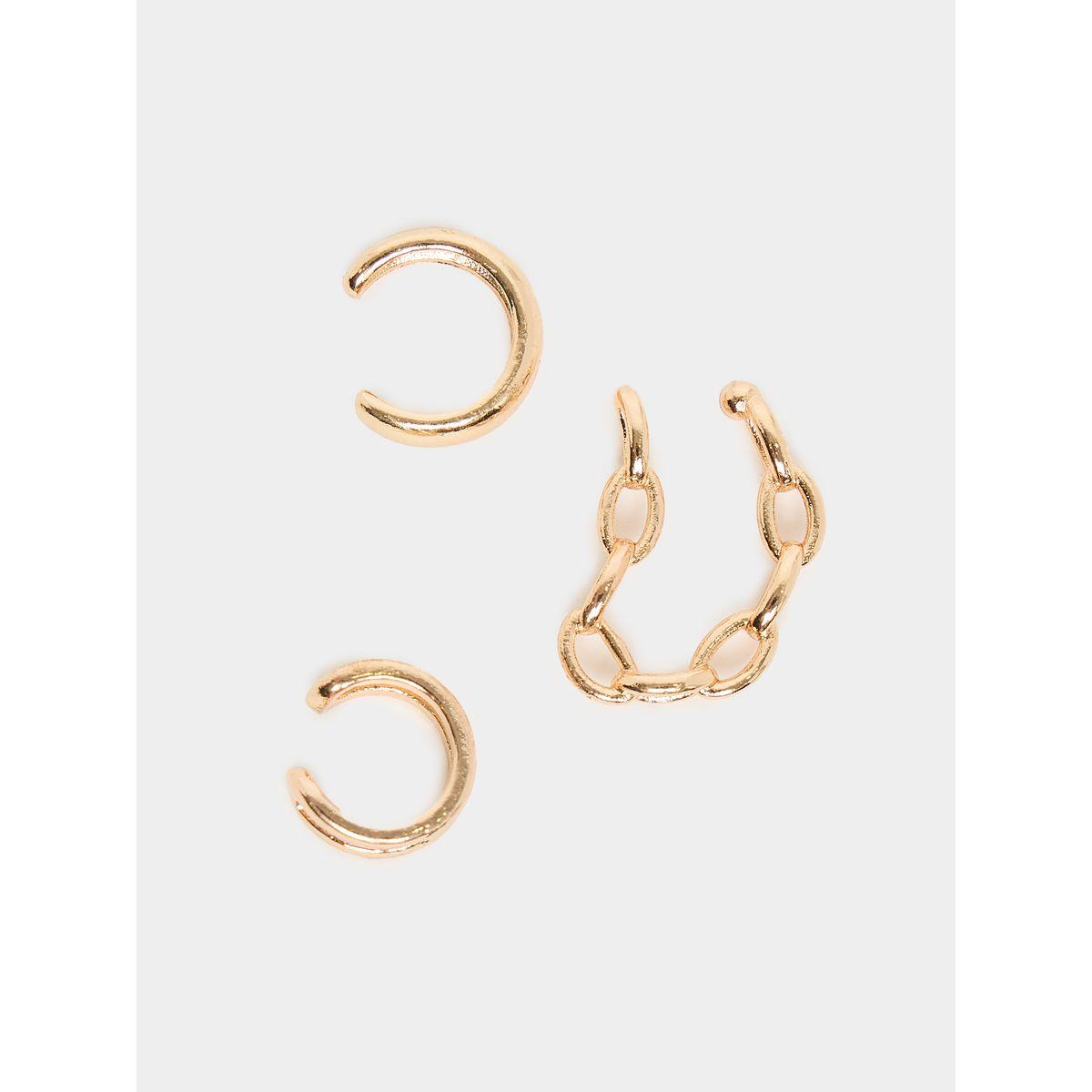 Styli Set of 3 - Assorted Ear Cuffs-women-watchesandjewellery-jewellery-earrings-image-2