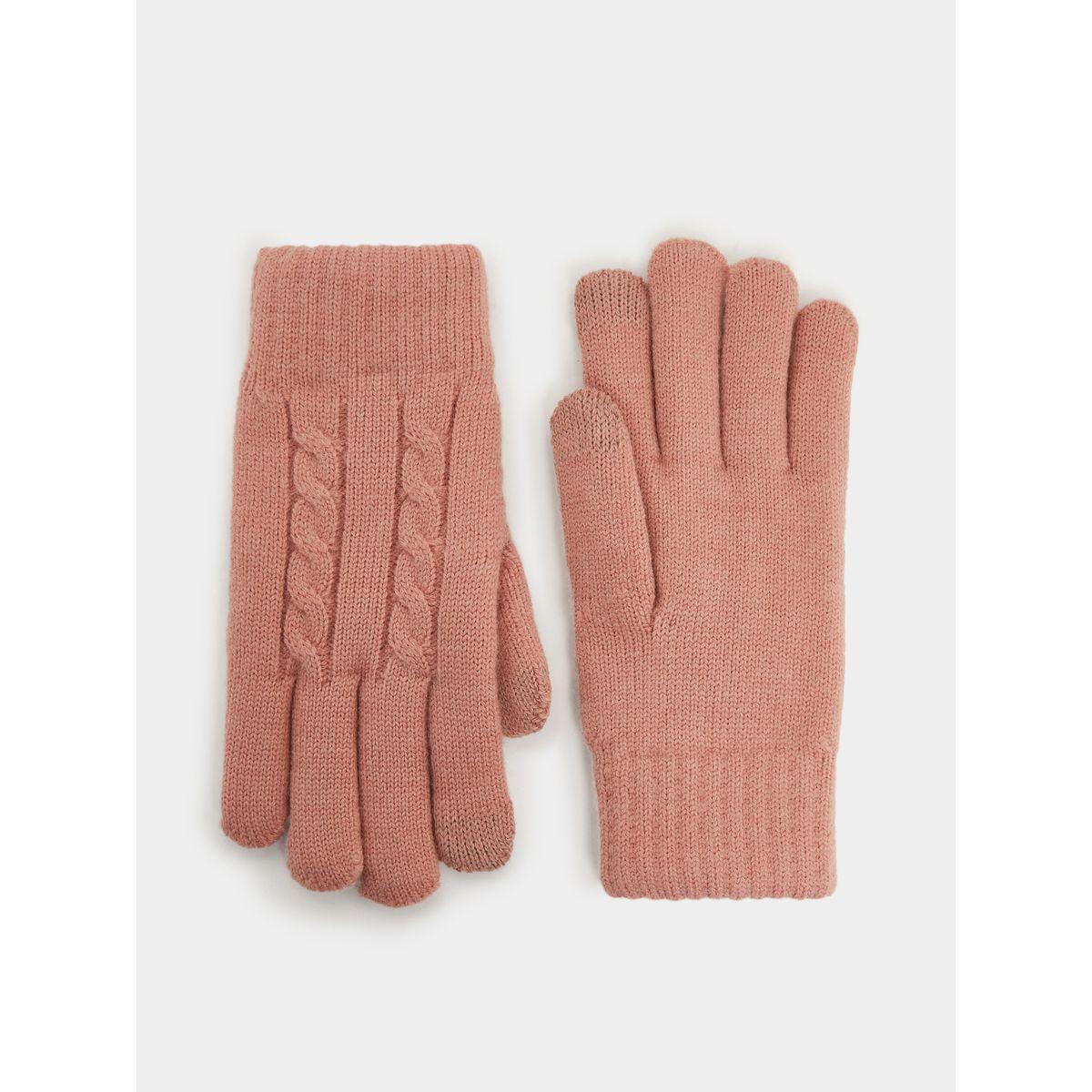 قفازات يد محبوكة-women-winterwear-gloves-image-1