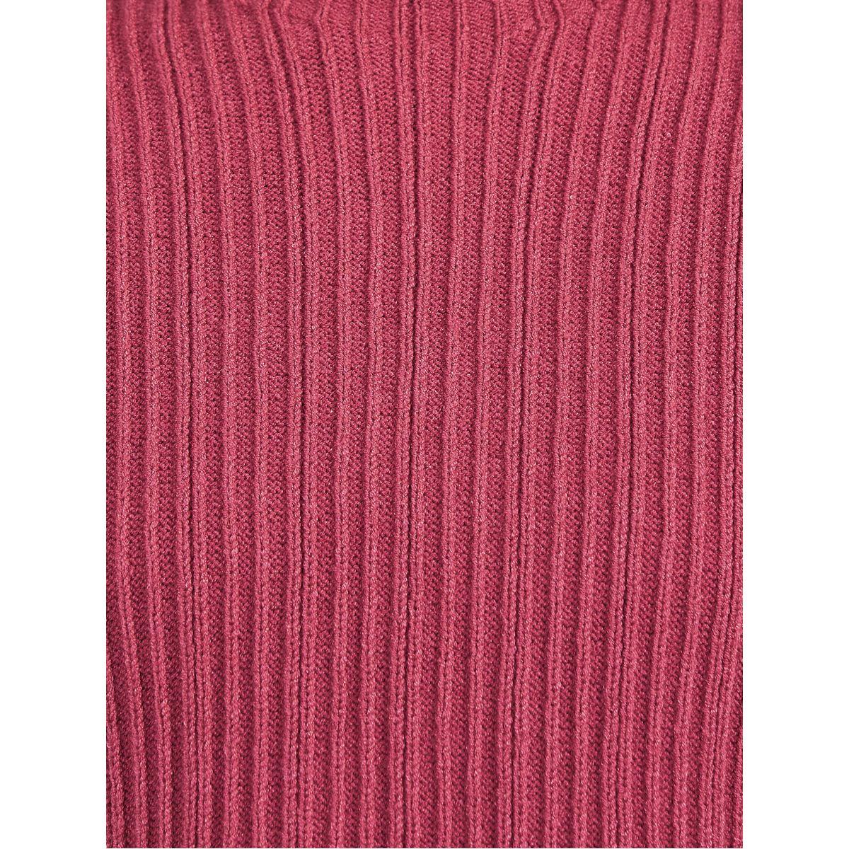 Styli Textured Flat Knit Top-women-clothing-tshirts-image-4