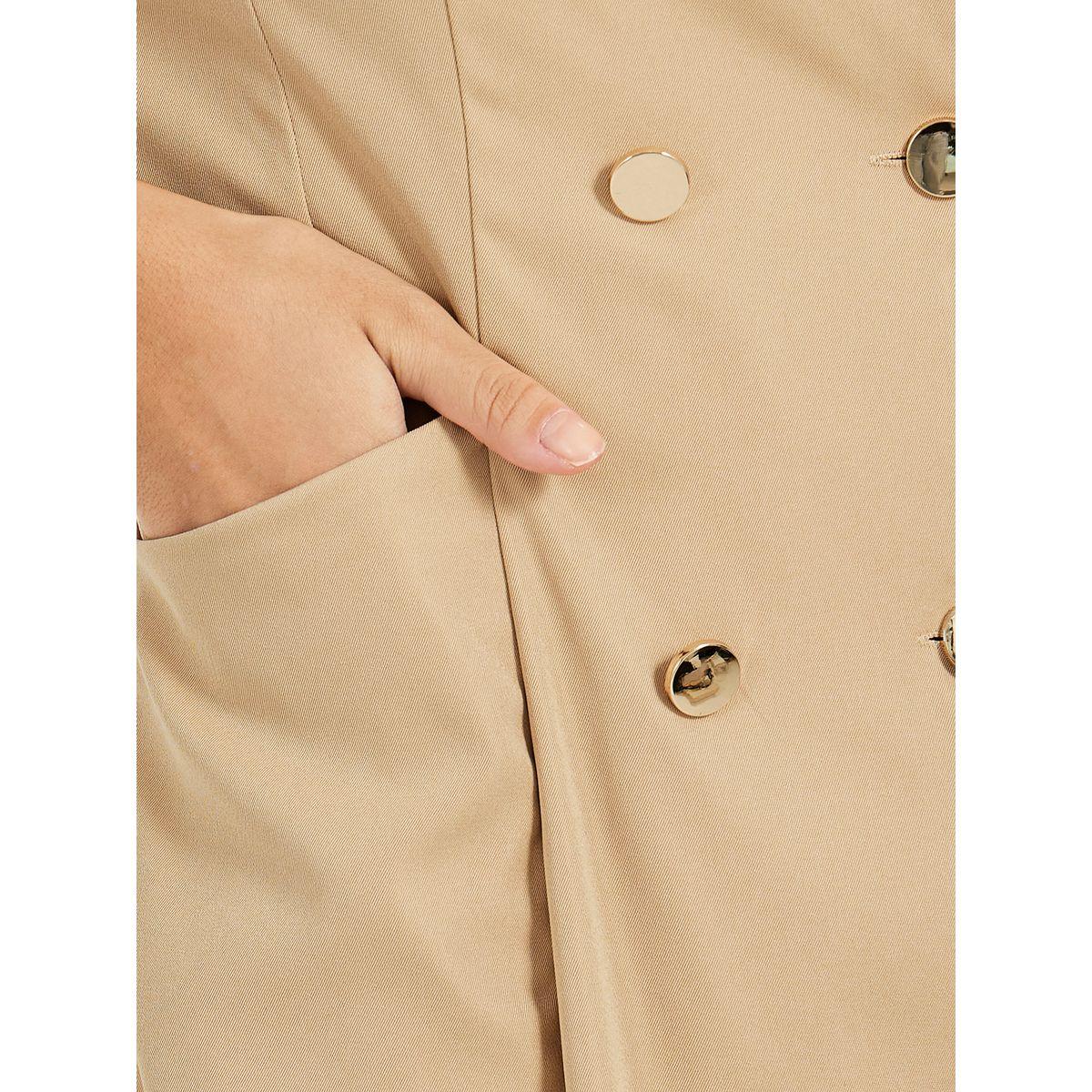 Styli Limited Contrast Cuff Buttoned Blazer Midi Dress-women-clothing-dresses-image-4