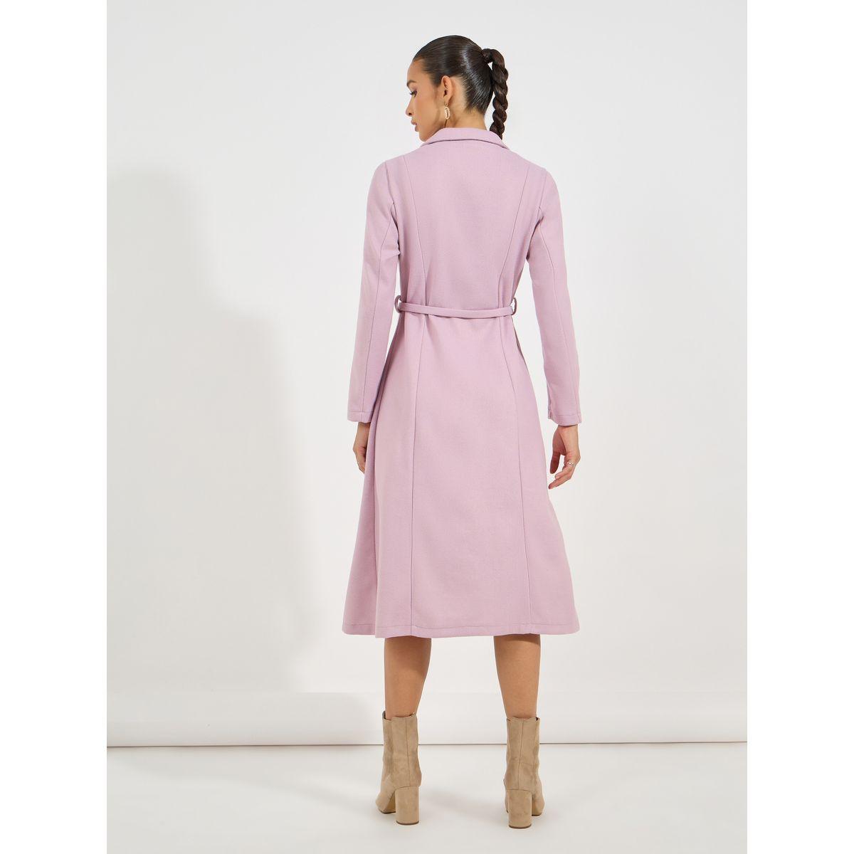 فستان ميدي بحزام خصر وياقة بشق-women-clothing-dresses-image-6