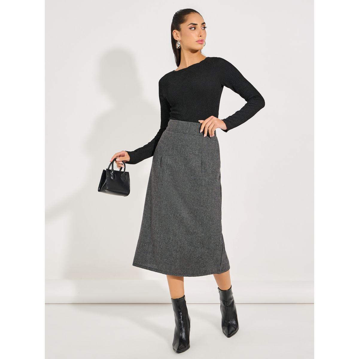 Styli Ribbed Knit Top with Boat Neck-women-clothing-shirtsandblouses-blouses-image-2