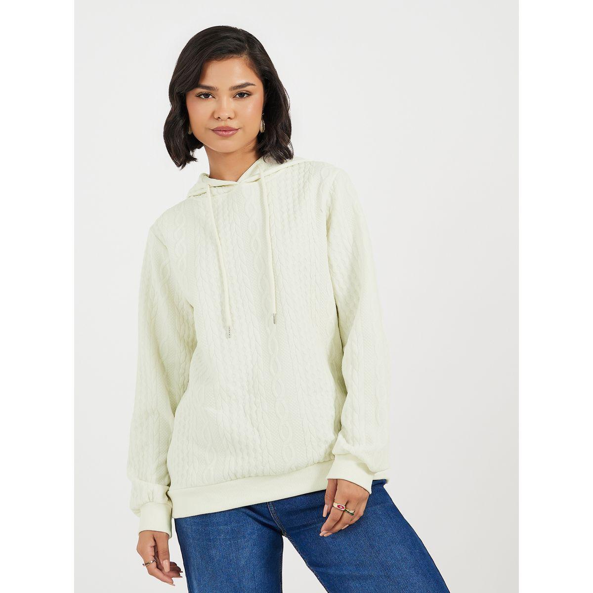 Styli Oversized Regular Length Textured Hoodie-women-winterwear-hoodiesandsweatshirts-hoodies-image-1