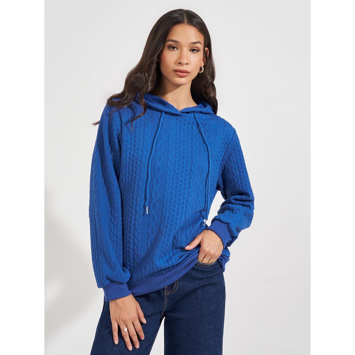 Styli Oversized Regular Length Textured Hoodie-women-winterwear-hoodiesandsweatshirts-hoodies-image-1