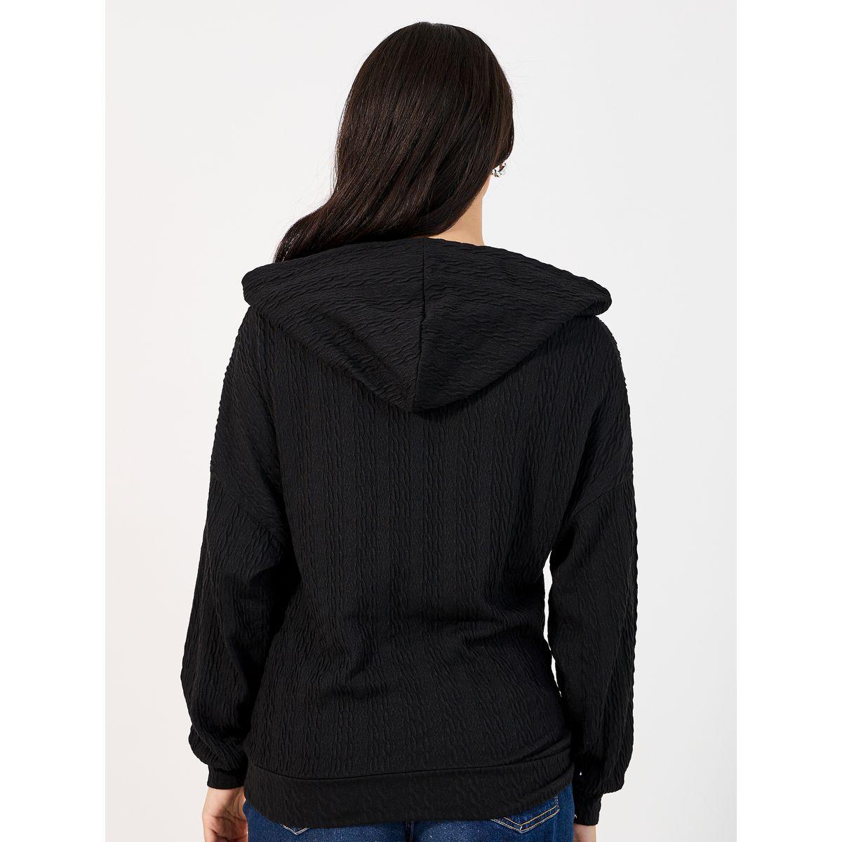 هودي محبوك بقصة عادية وسحَّاب غلق-women-winterwear-hoodiesandsweatshirts-hoodies-image-6