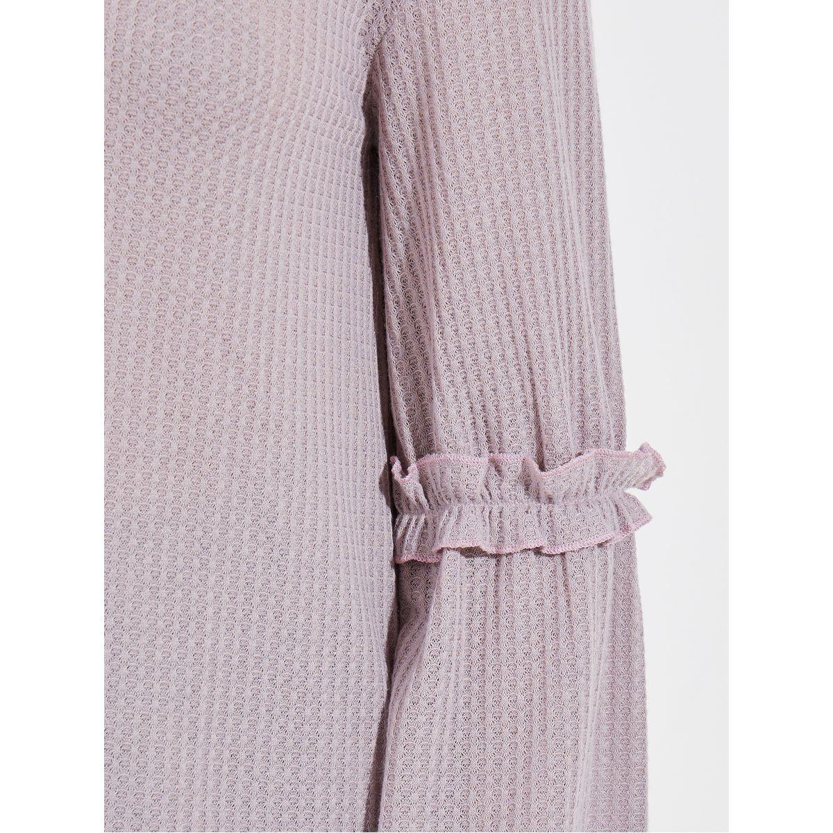 Styli Ruffle Detail Rib Knit Top-women-clothing-shirtsandblouses-blouses-image-3
