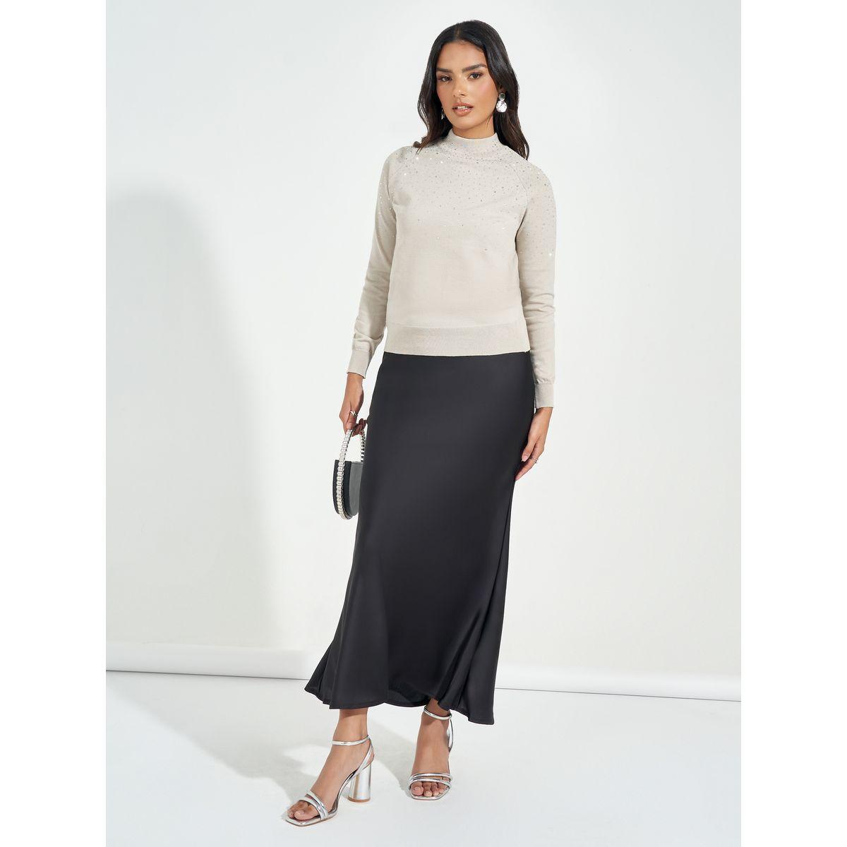 Styli Limited Solid High Neck Sweater-women-clothing-cardigansandjumpers-jumpers-image-2