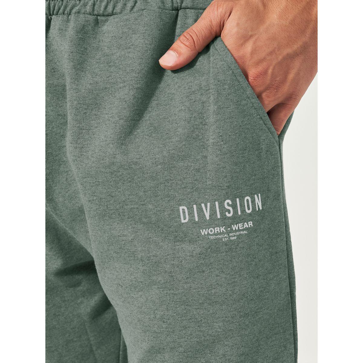 Styli Slogan Print Oversized T-Shirt & Terry Joggers Co-Ords-men-clothing-coordsets-image-6