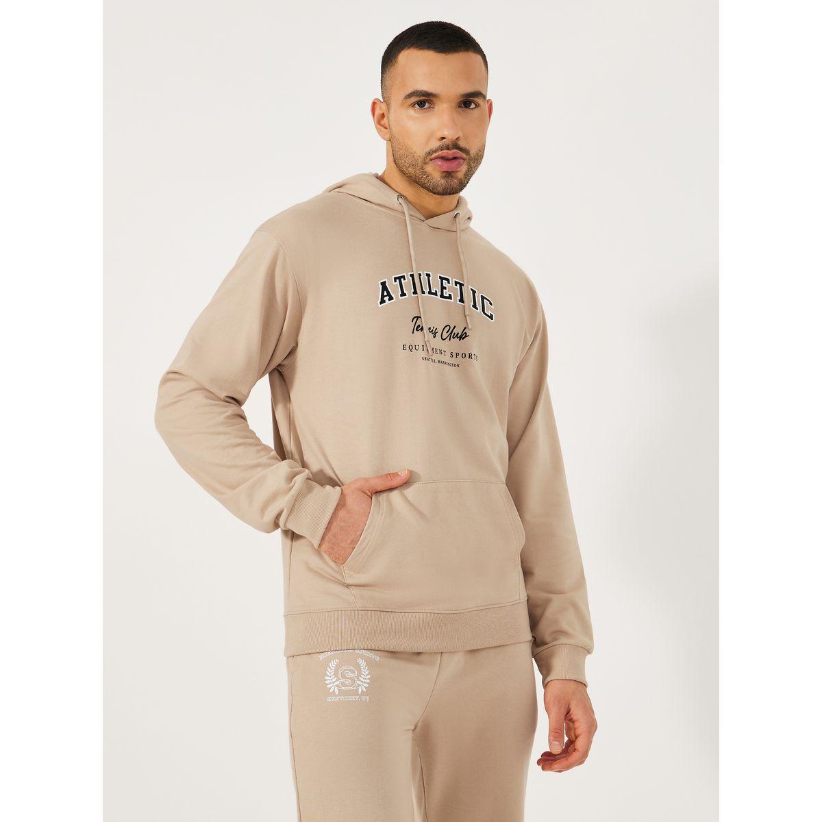 Styli Varsity Print Relaxed Fit Hoodie & Cuffed Joggers Co-Ords-men-clothing-coordsets-image-2