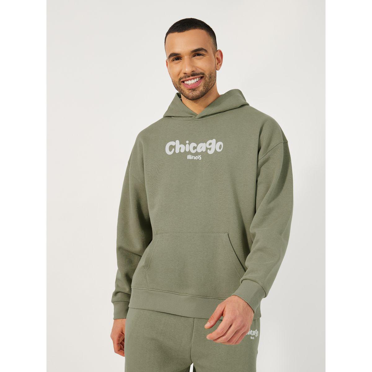 Styli Chicago Print Oversized Hoodie & Open Hem Joggers Co-Ords-men-clothing-coordsets-image-2