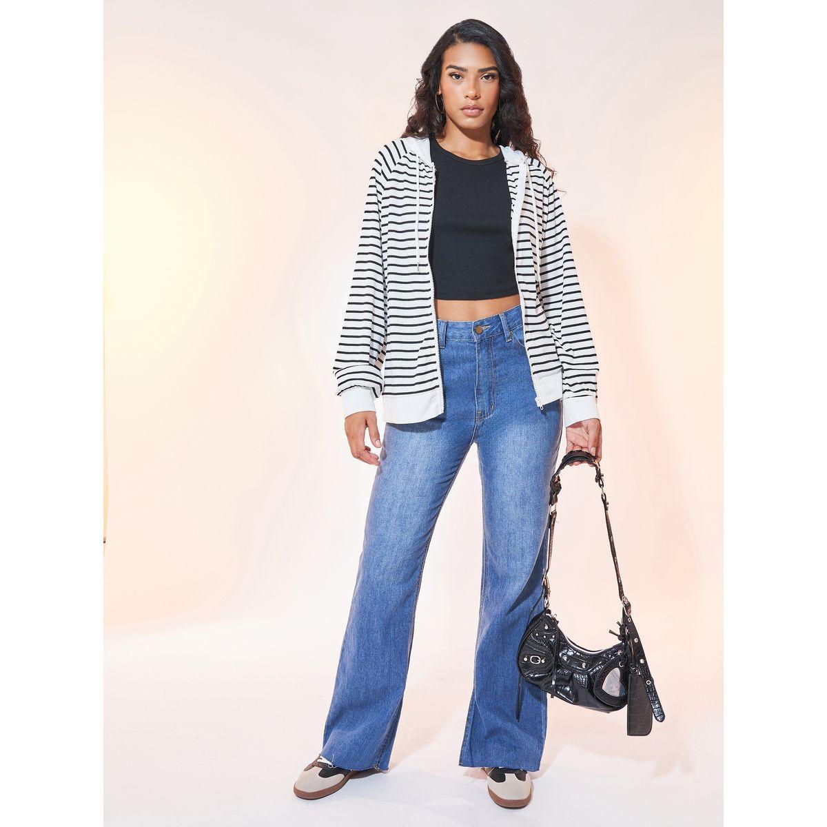 جاكيت مخطط بتفاصيل سحَّاب غلق-women-winterwear-coatsandjackets-jackets-image-2