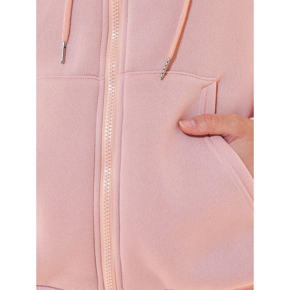Styli Oversized Hooded Jacket with Drawstring-women-winterwear-coatsandjackets-jackets-image-4