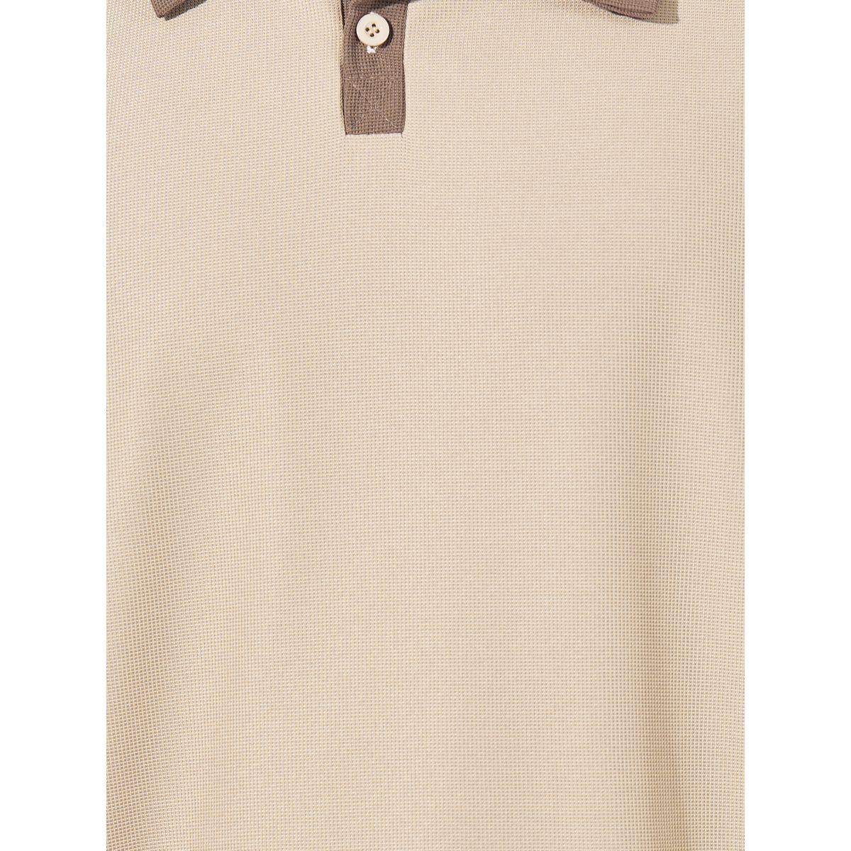 Styli Contrast Panel Dropped Shoulder Polo & Shorts Co-Ords-men-clothing-coordsets-image-3