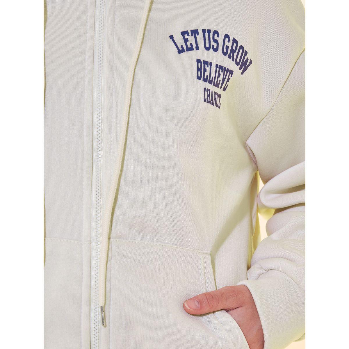 Styli Text Print Oversized Hooded Jacket-women-winterwear-coatsandjackets-jackets-image-4