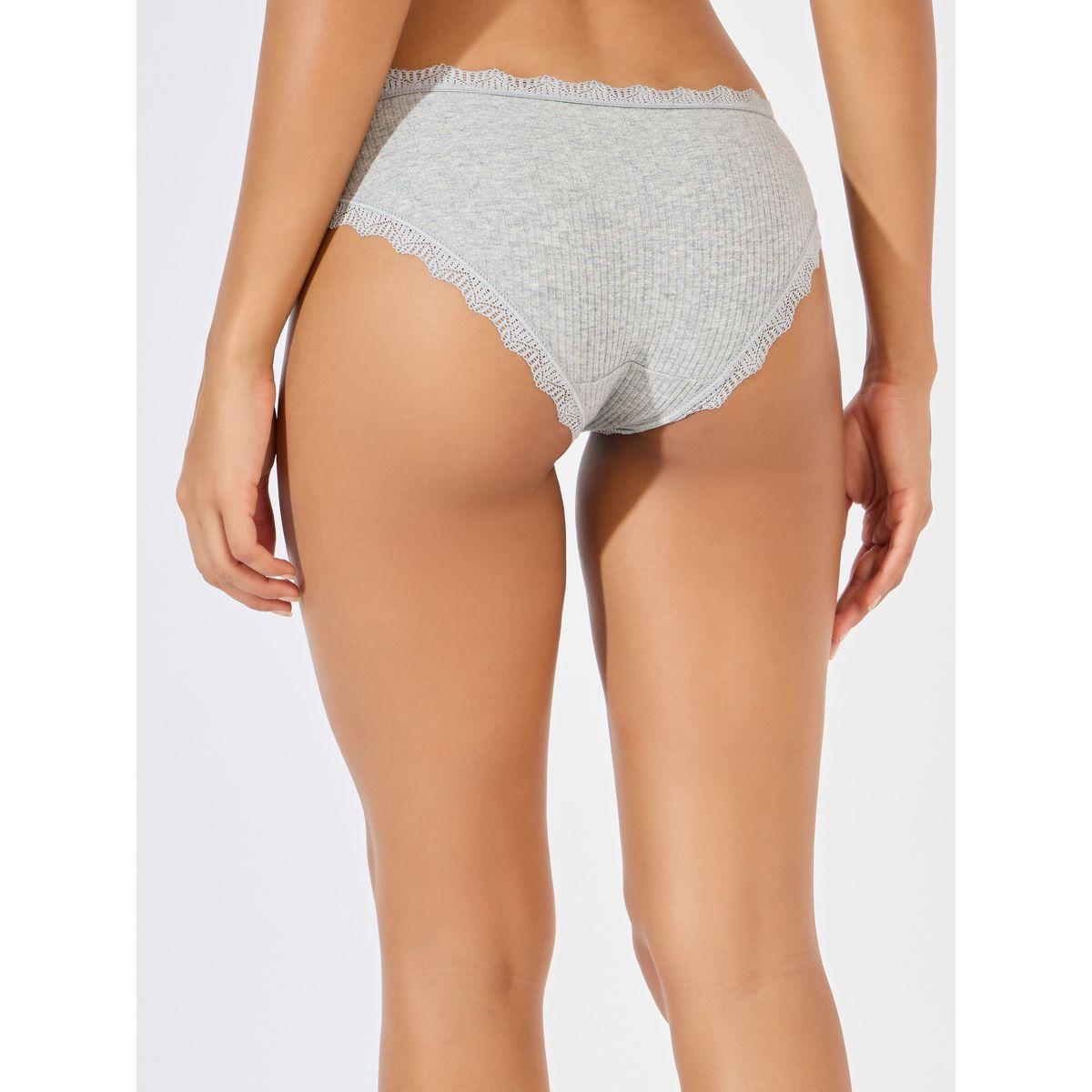 مجموعة من 4 سراويل داخلية بكيني بتفاصيل دانتيل-women-clothing-lingerie-panties-image-4
