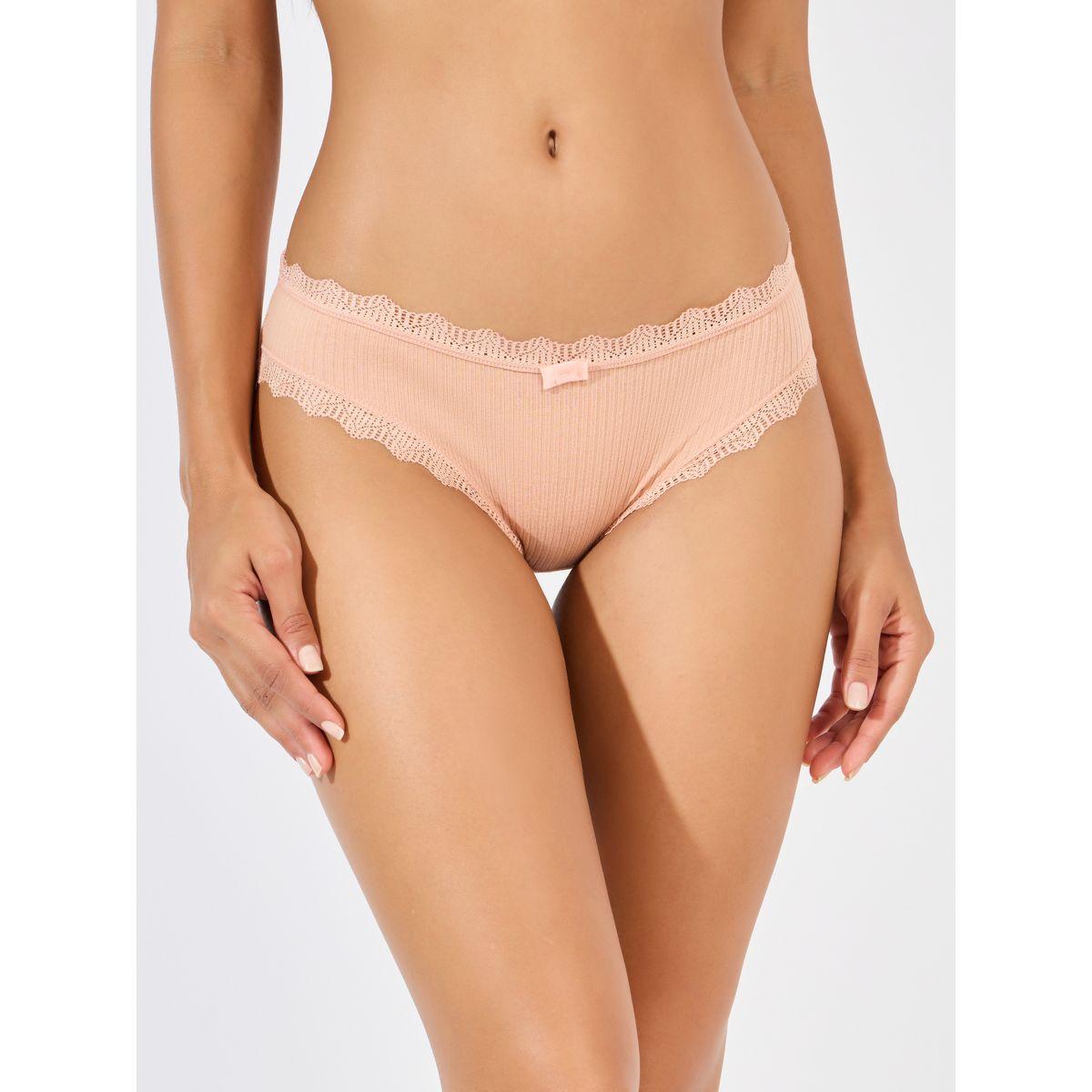مجموعة من 4 سراويل داخلية بكيني بتفاصيل دانتيل-women-clothing-lingerie-panties-image-5