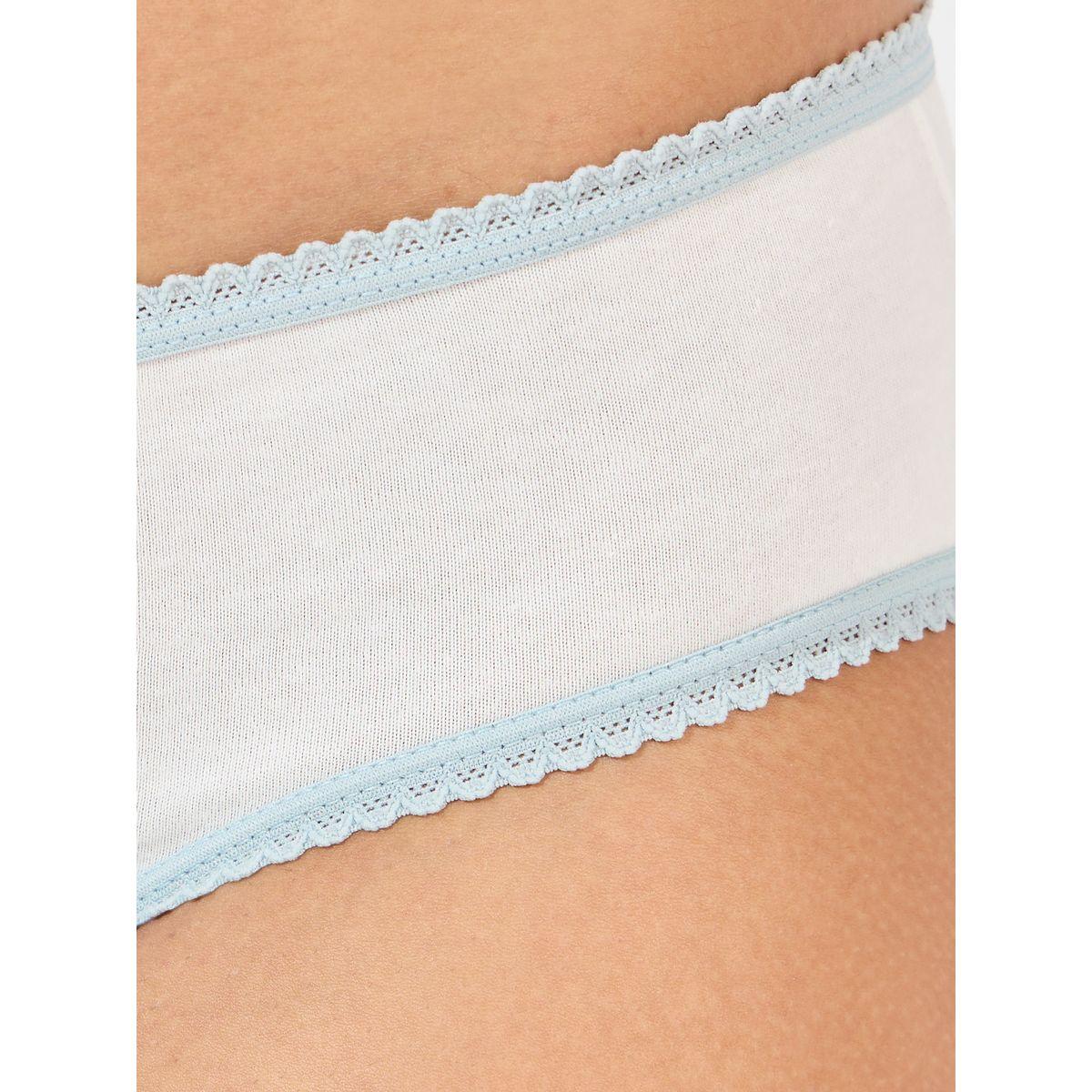Styli Pack of 5 - Printed and Plain Cotton Short Brief-women-clothing-lingerie-panties-image-3