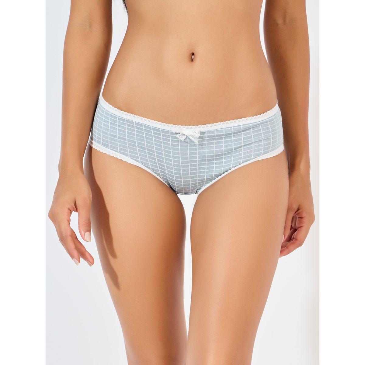 Styli Pack of 5 - Printed and Plain Cotton Short Brief-women-clothing-lingerie-panties-image-8