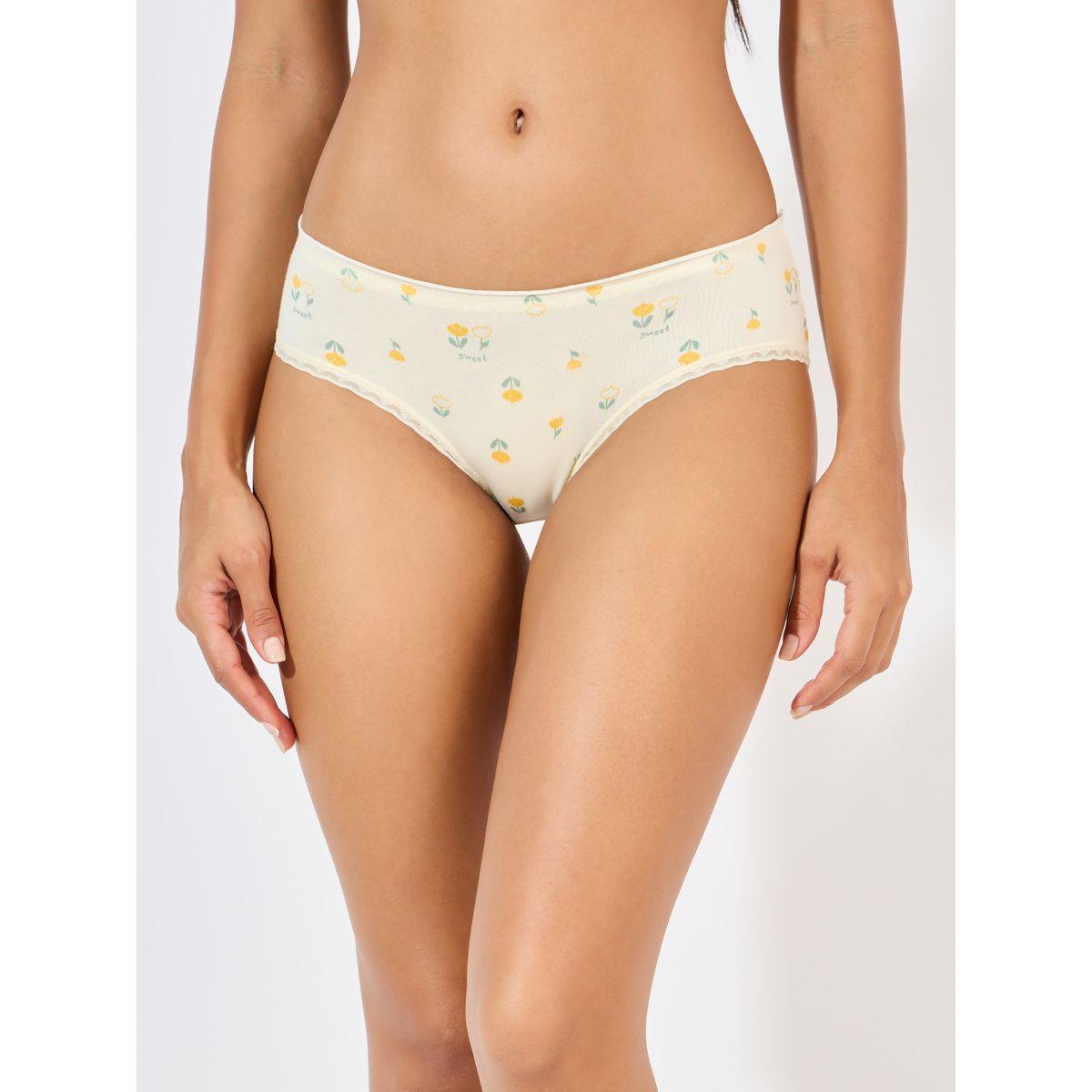 Styli Pack of 4 - Ditsy Print Cotton Bikini-women-clothing-lingerie-panties-image-7