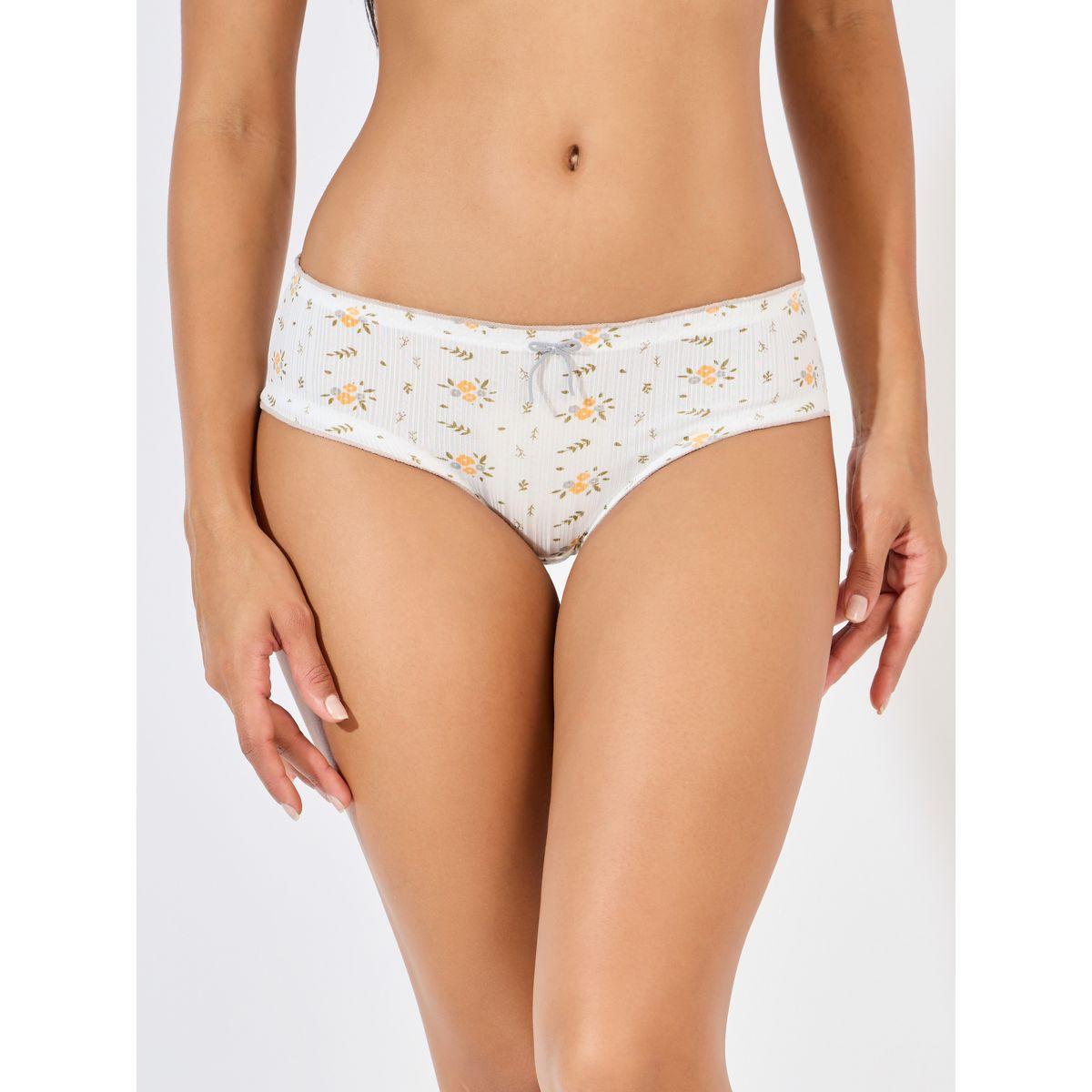 Styli Pack of 4 - Floral Print Cotton Bikini Brief-women-clothing-lingerie-panties-image-5