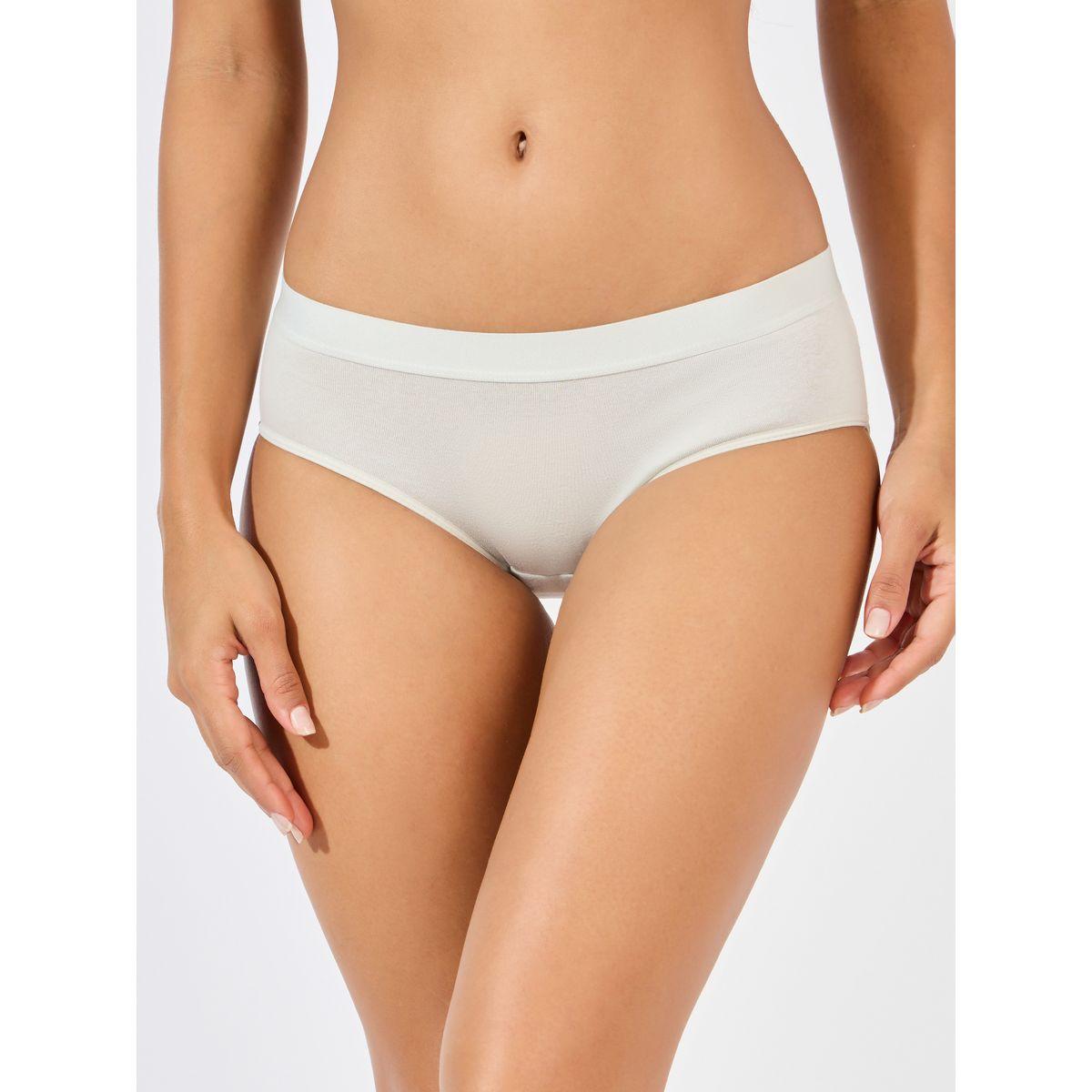 Styli Pack of 5 - Elastic Solid Cotton Short Brief-women-clothing-lingerie-panties-image-7