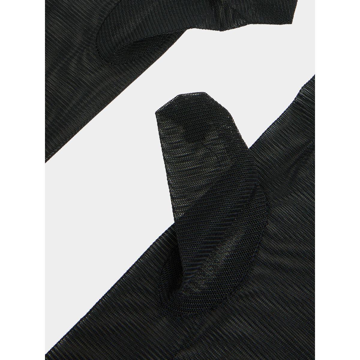 Styli Plain Mesh Golves-women-winterwear-gloves-image-3