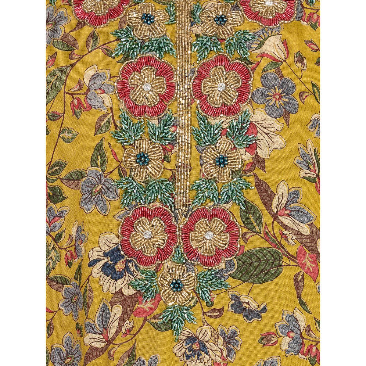 Maxim Creation X Styli  Floral Print Rayon Mukhawar Jalabiya with Handwork-women-arabicclothing-jalabiyas-image-3