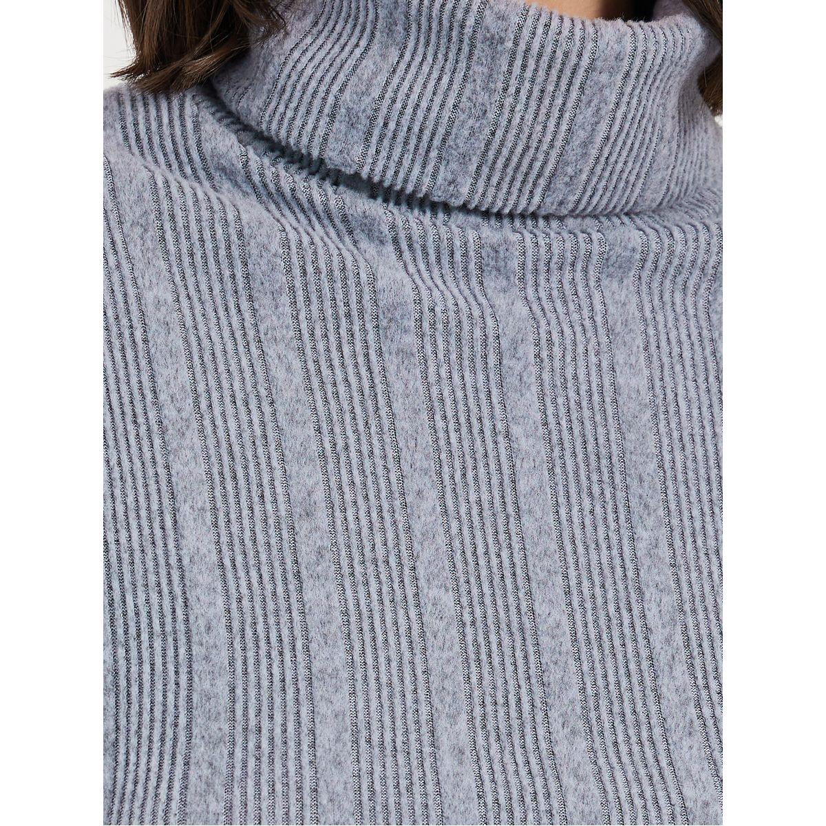 Styli Roll Neck Oversized Rib Knit Top & Pants Co-Ords-women-clothing-coordsets-image-4