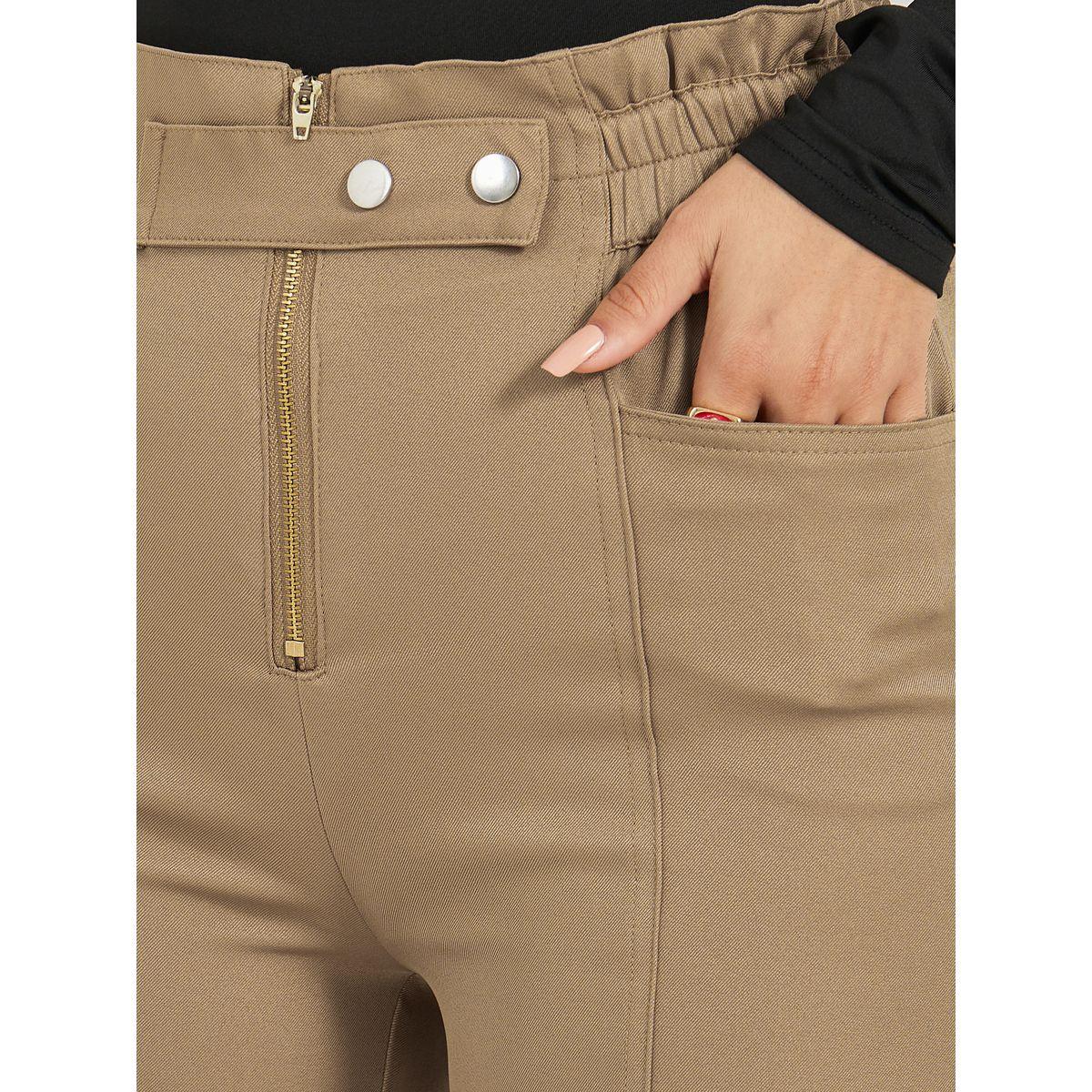 Styli Elastic High Rise Cropped Design pants-women-clothing-bottoms-trousers-image-3
