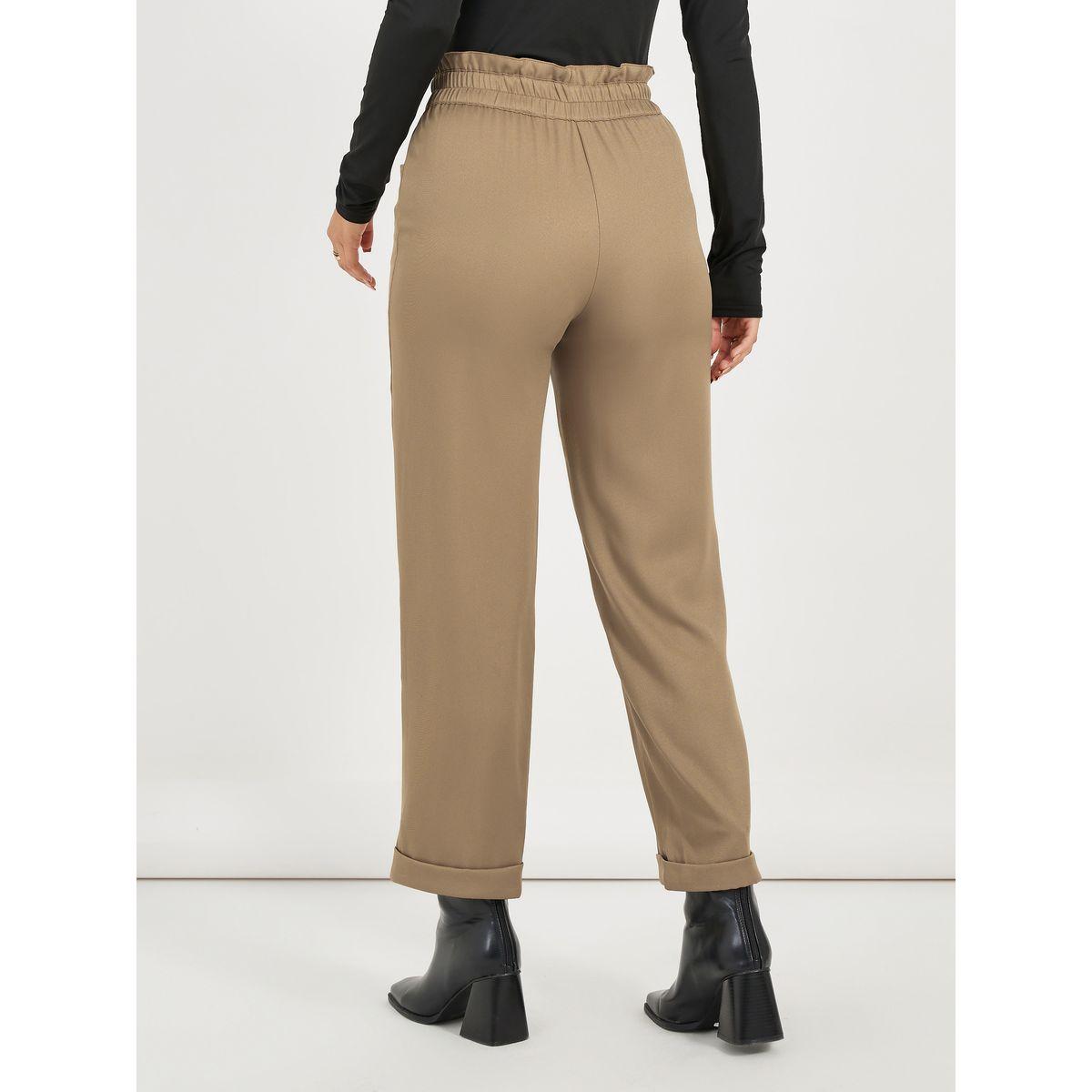 Styli Elastic High Rise Cropped Design pants-women-clothing-bottoms-trousers-image-4