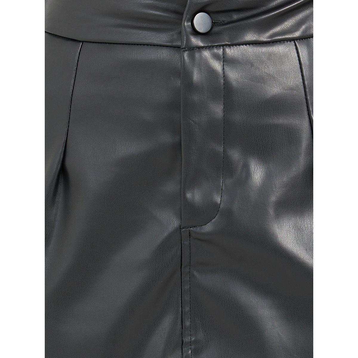 Styli Leather Look Bodycon Midi Skirt-women-clothing-bottoms-skirts-image-3
